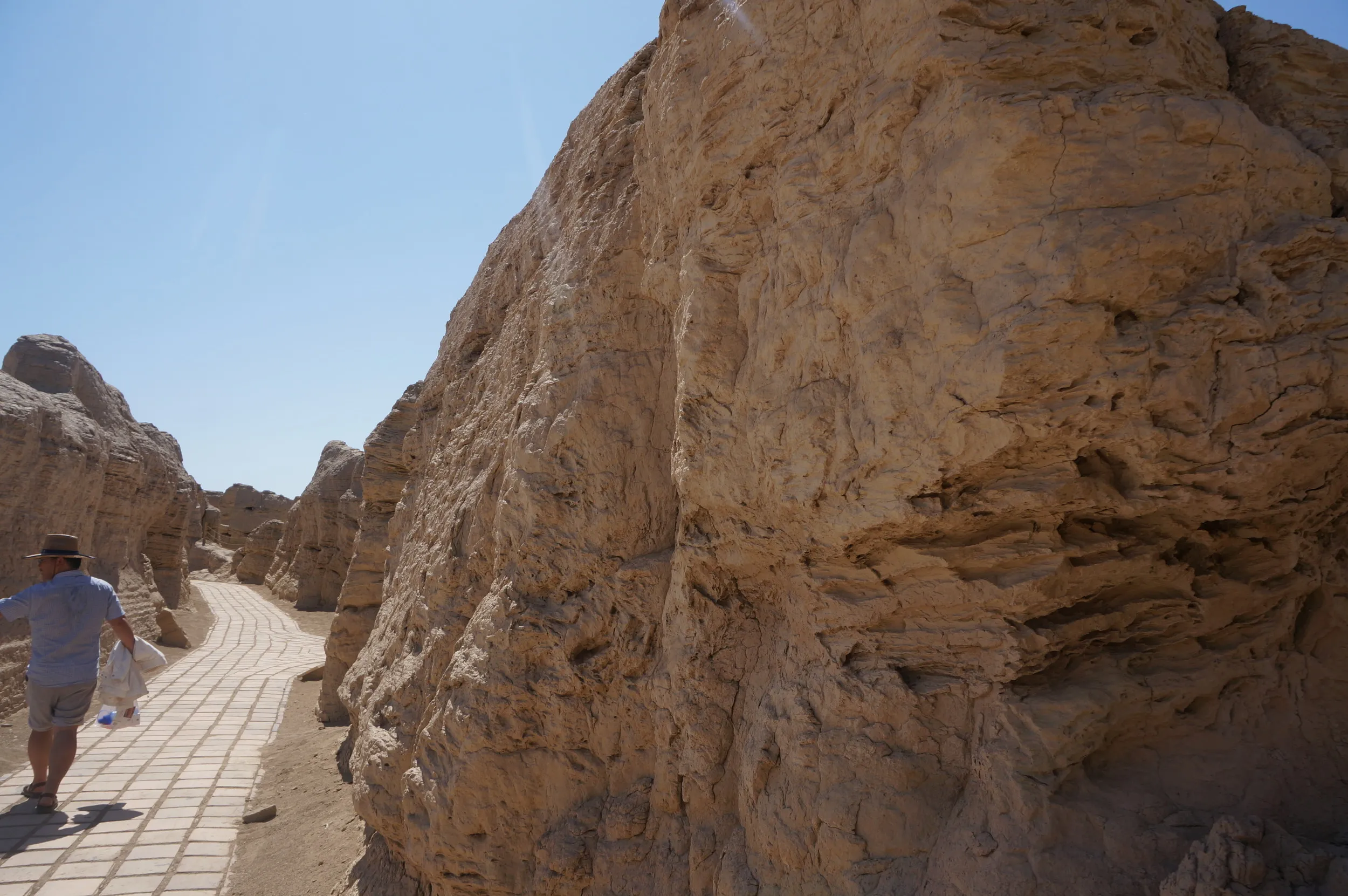 交河故城を観光