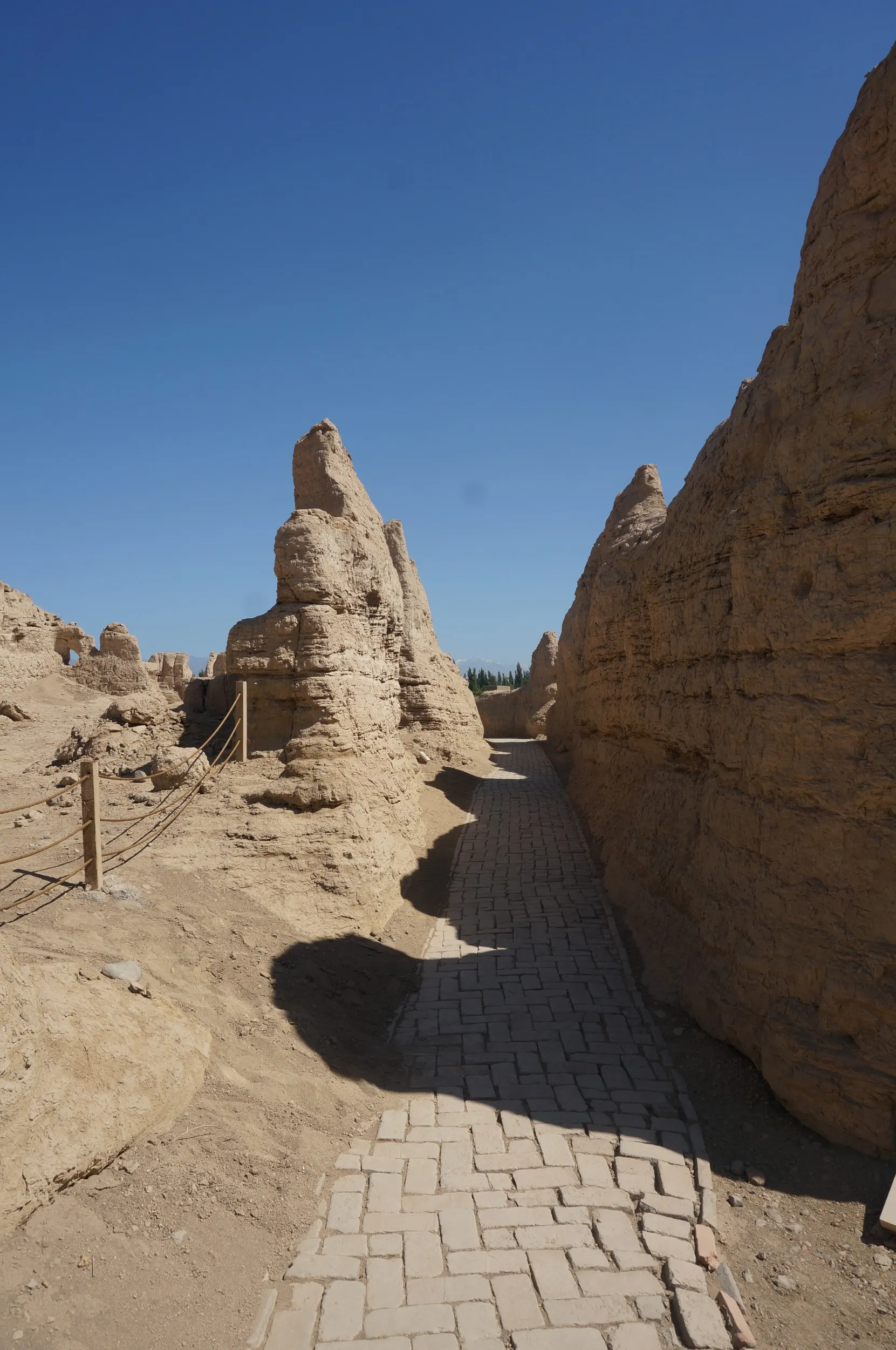 交河故城を観光