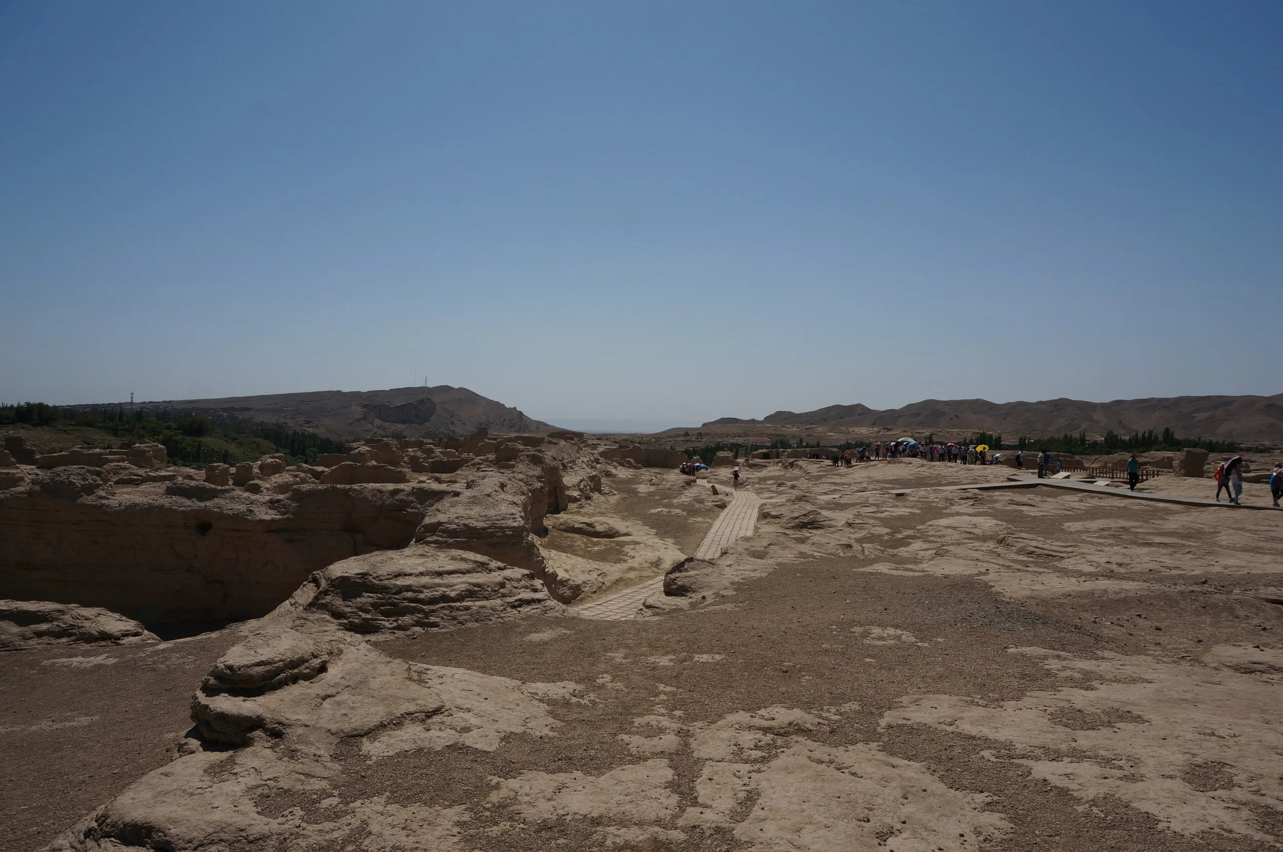 交河故城を観光