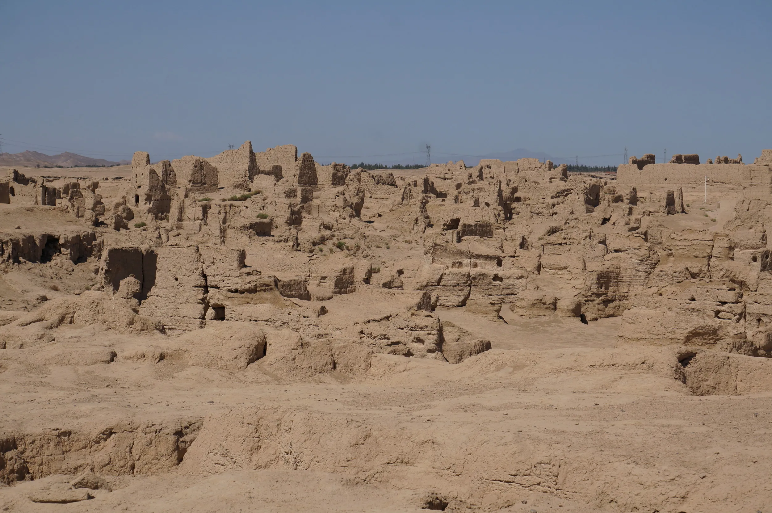 交河故城を観光