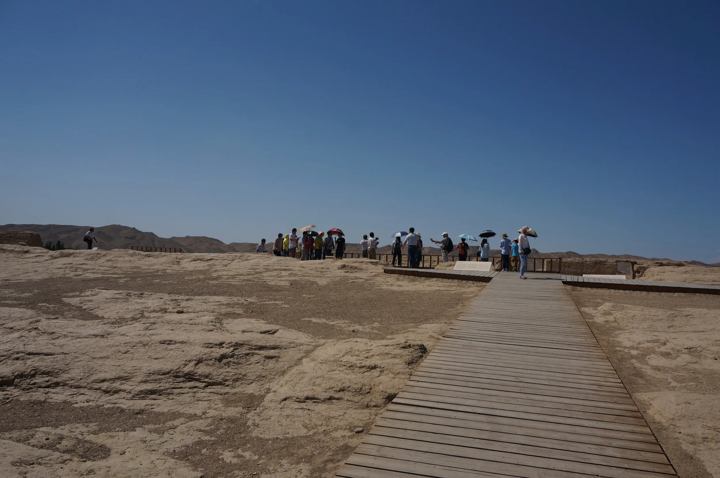 交河故城を観光