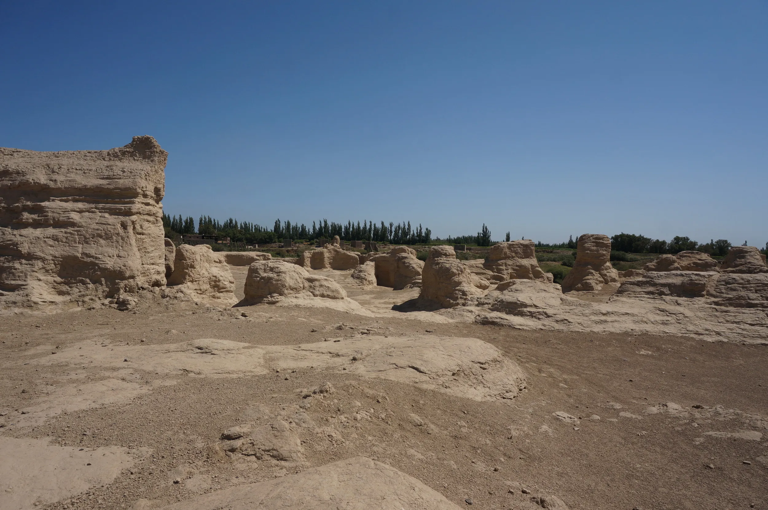 交河故城を観光