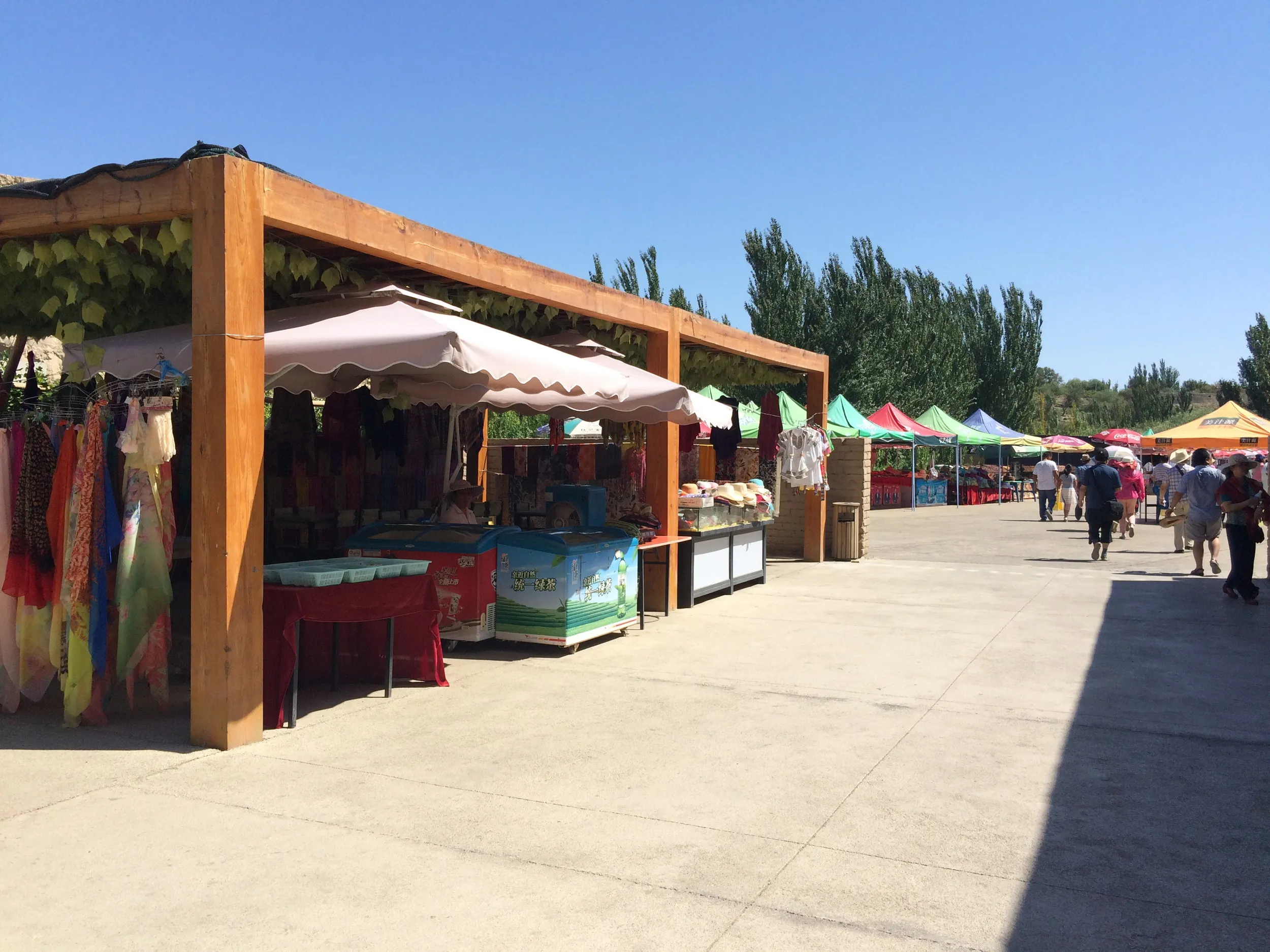 交河故城を観光