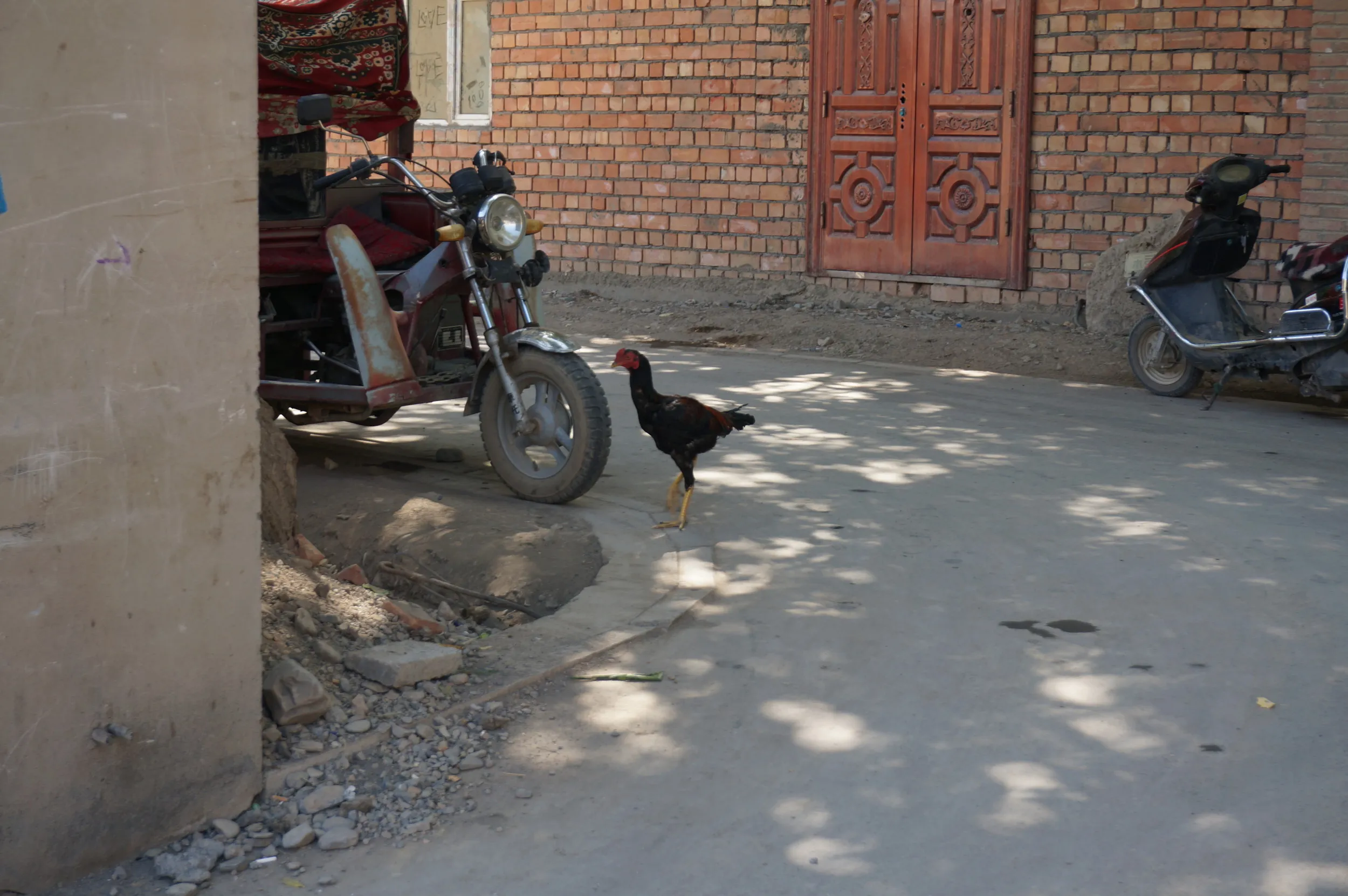 交河故城を観光