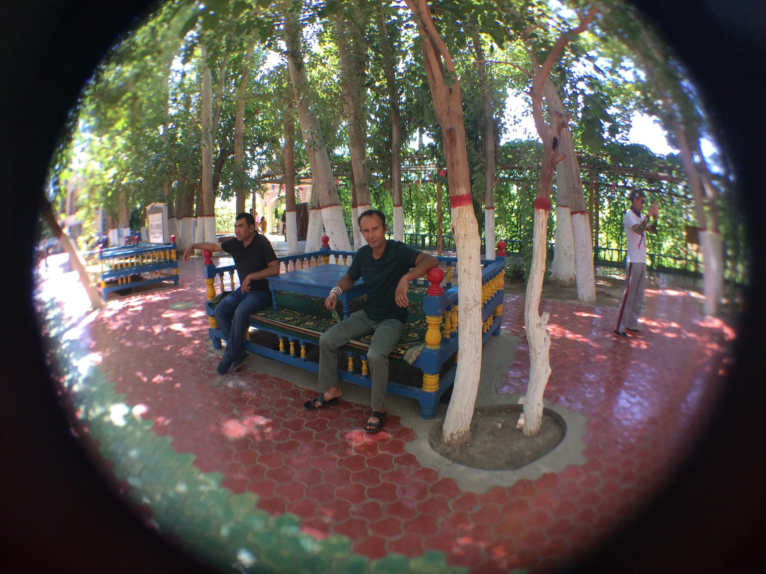 カレーズ楽園の風景