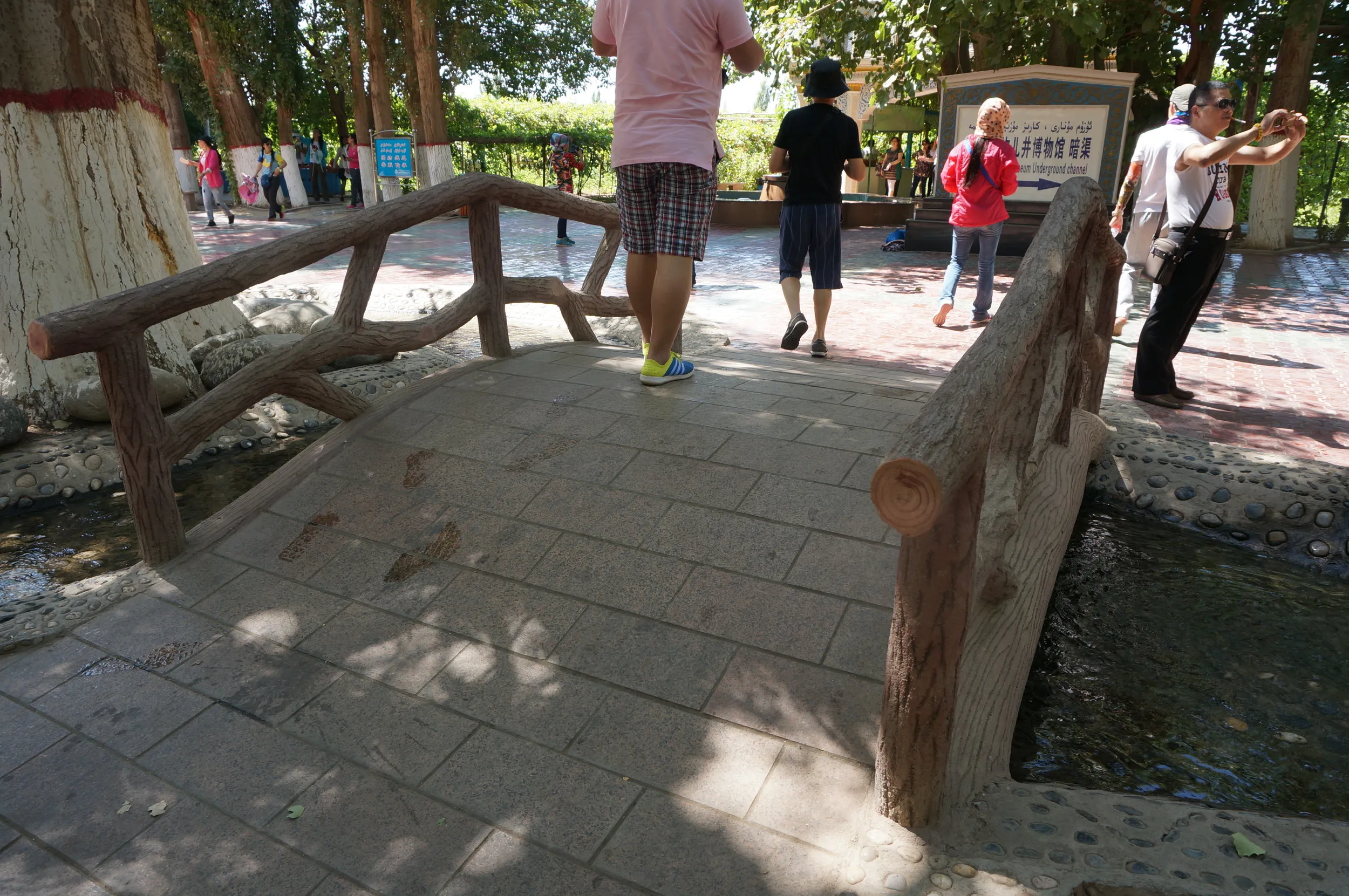 カレーズ楽園の風景