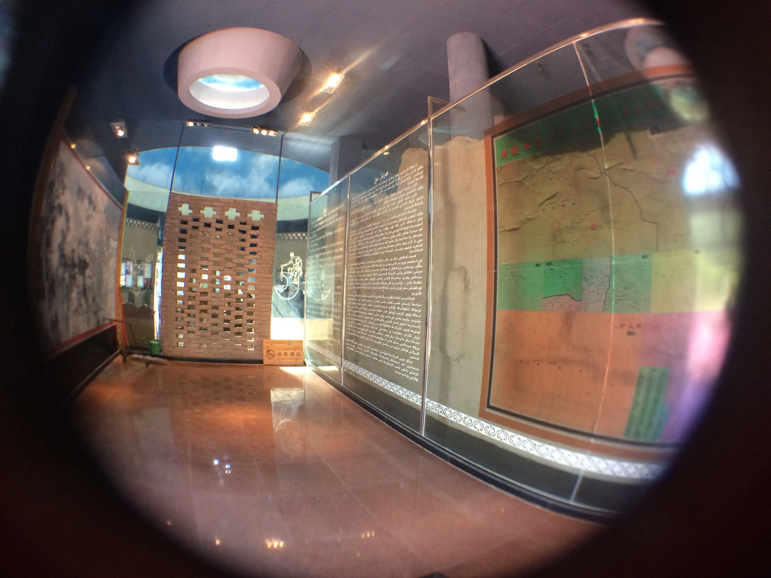 カレーズ博物館の展示