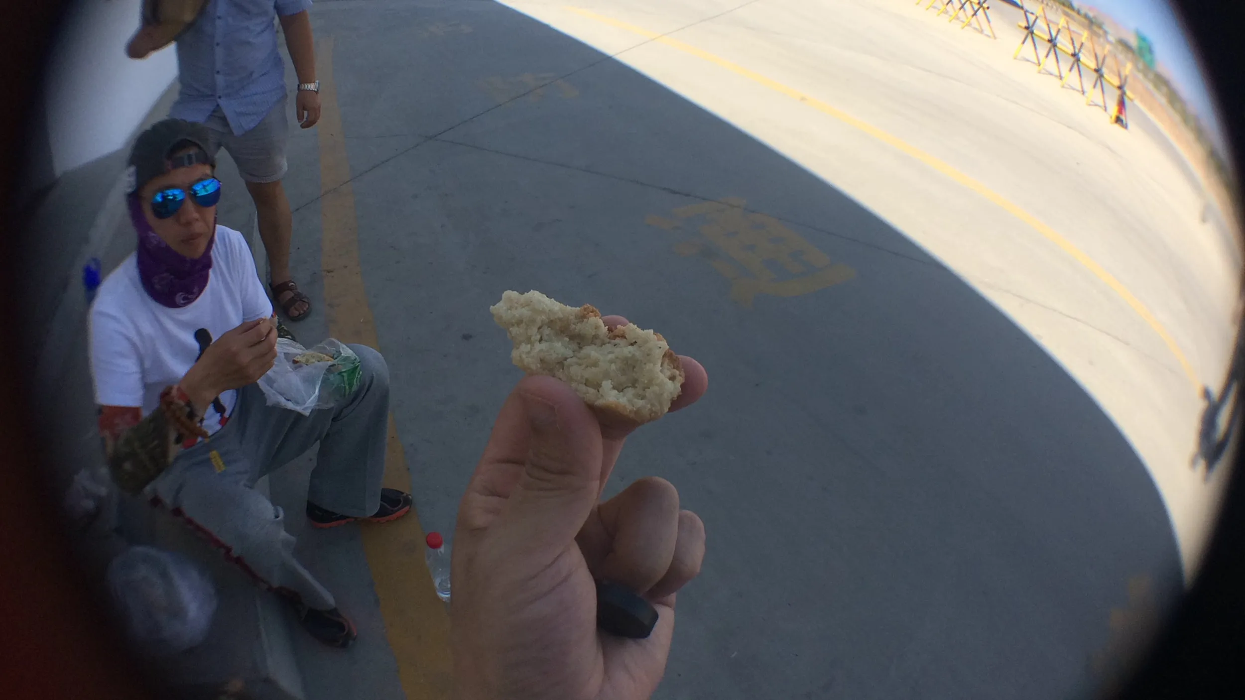 トウモロコシで作ったパン