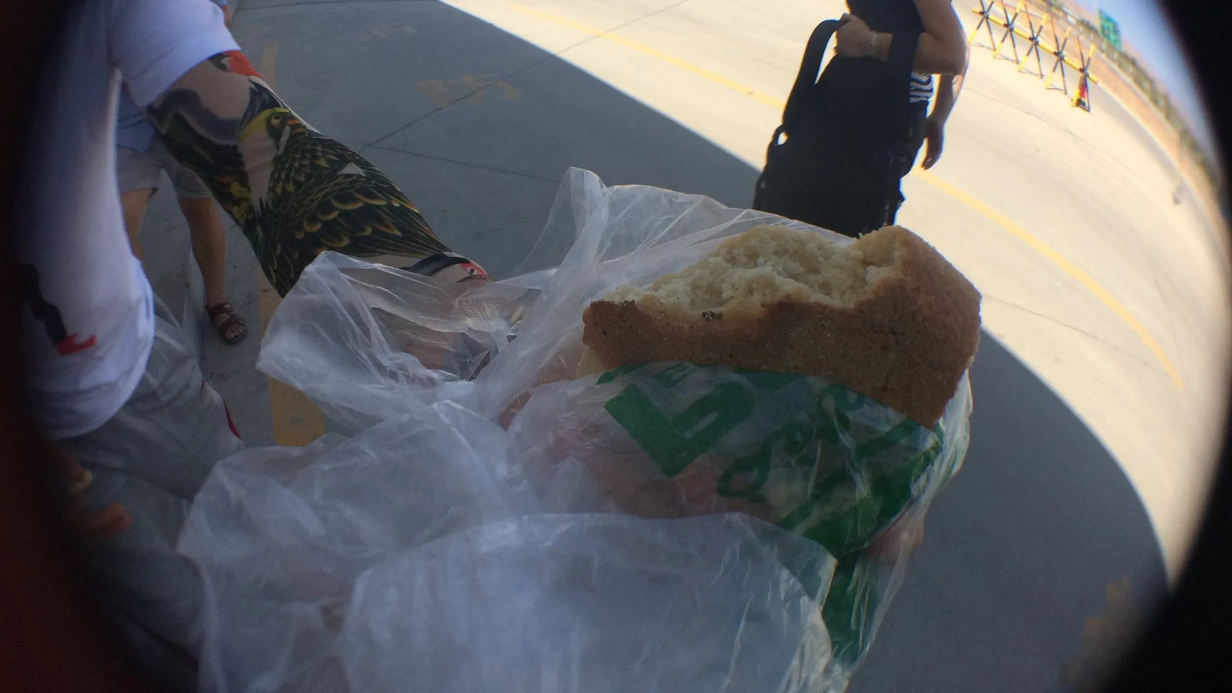 トウモロコシで作ったパン