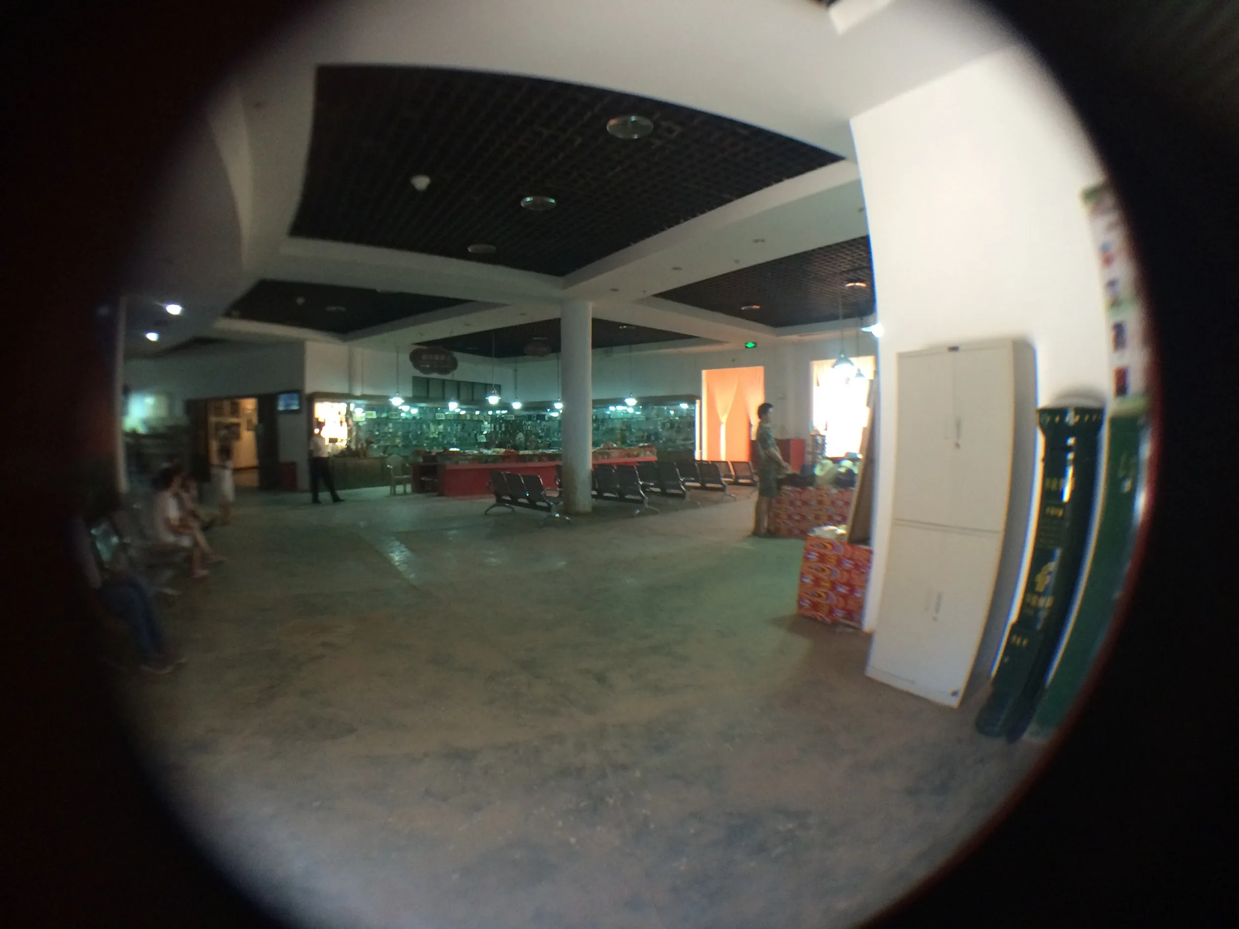 火焔山景観区を観光