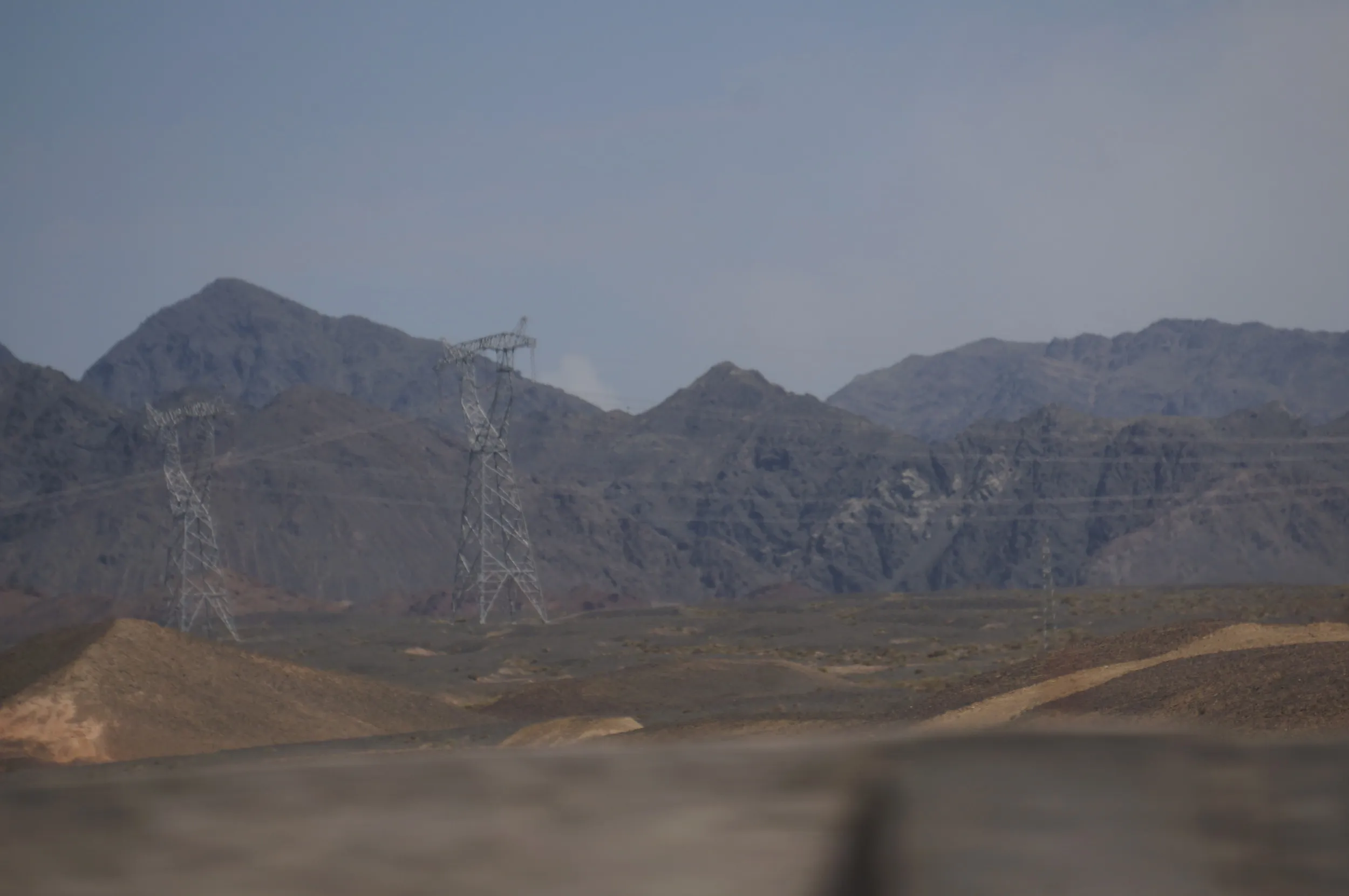トルファン~ウルムチ間の車窓風景