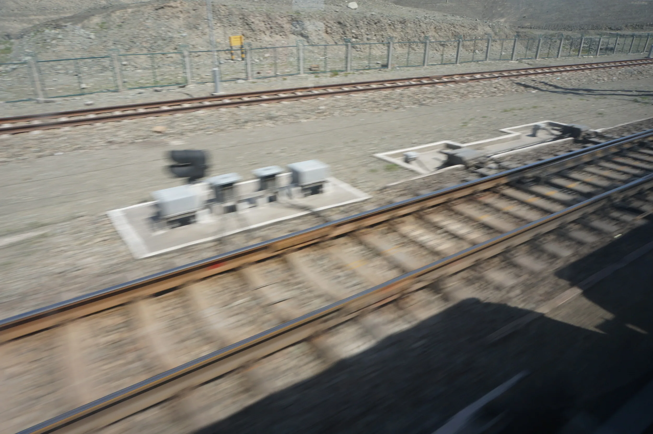 トルファン~ウルムチ間の車窓風景