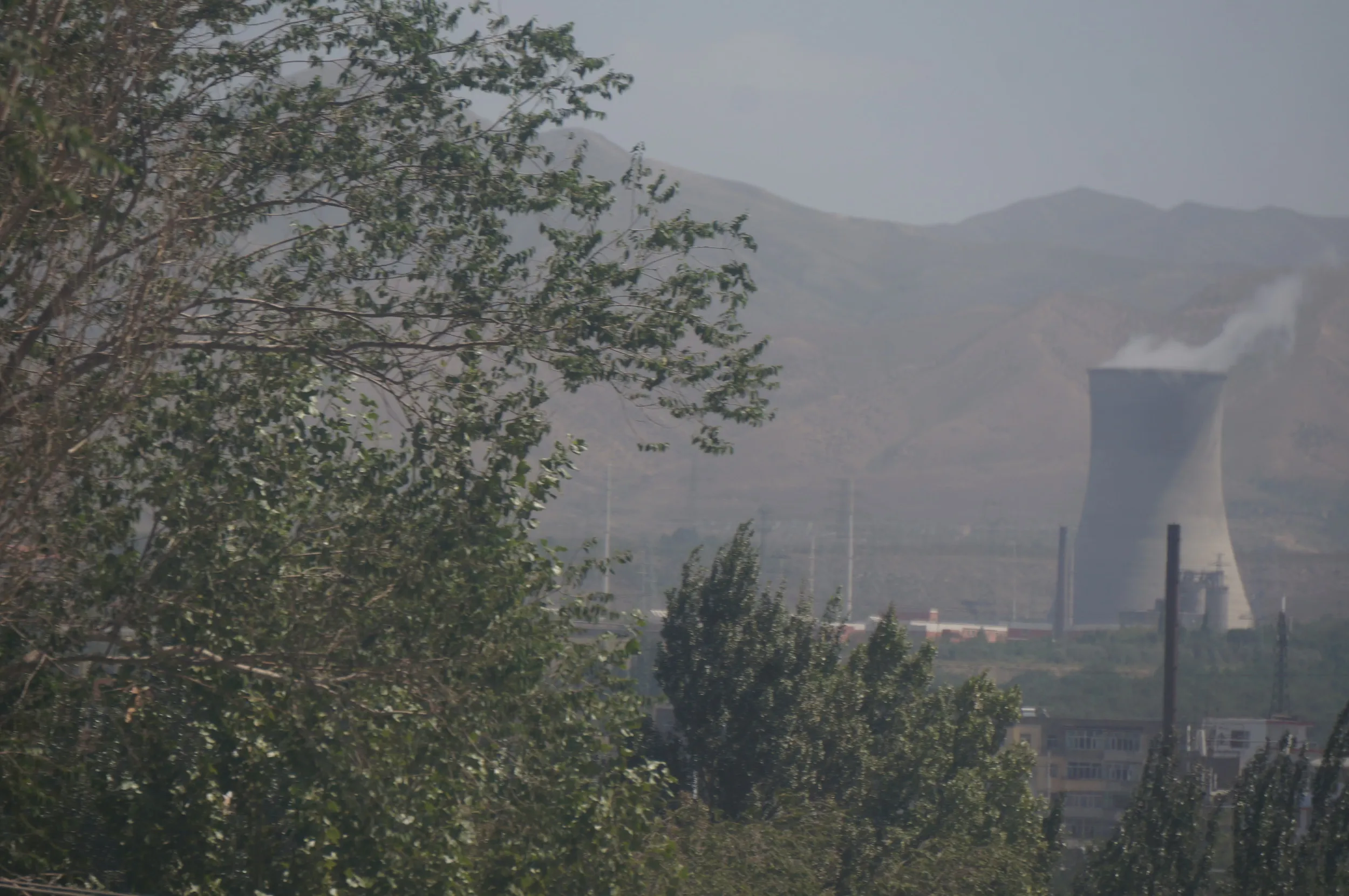 トルファン~ウルムチ間の車窓風景