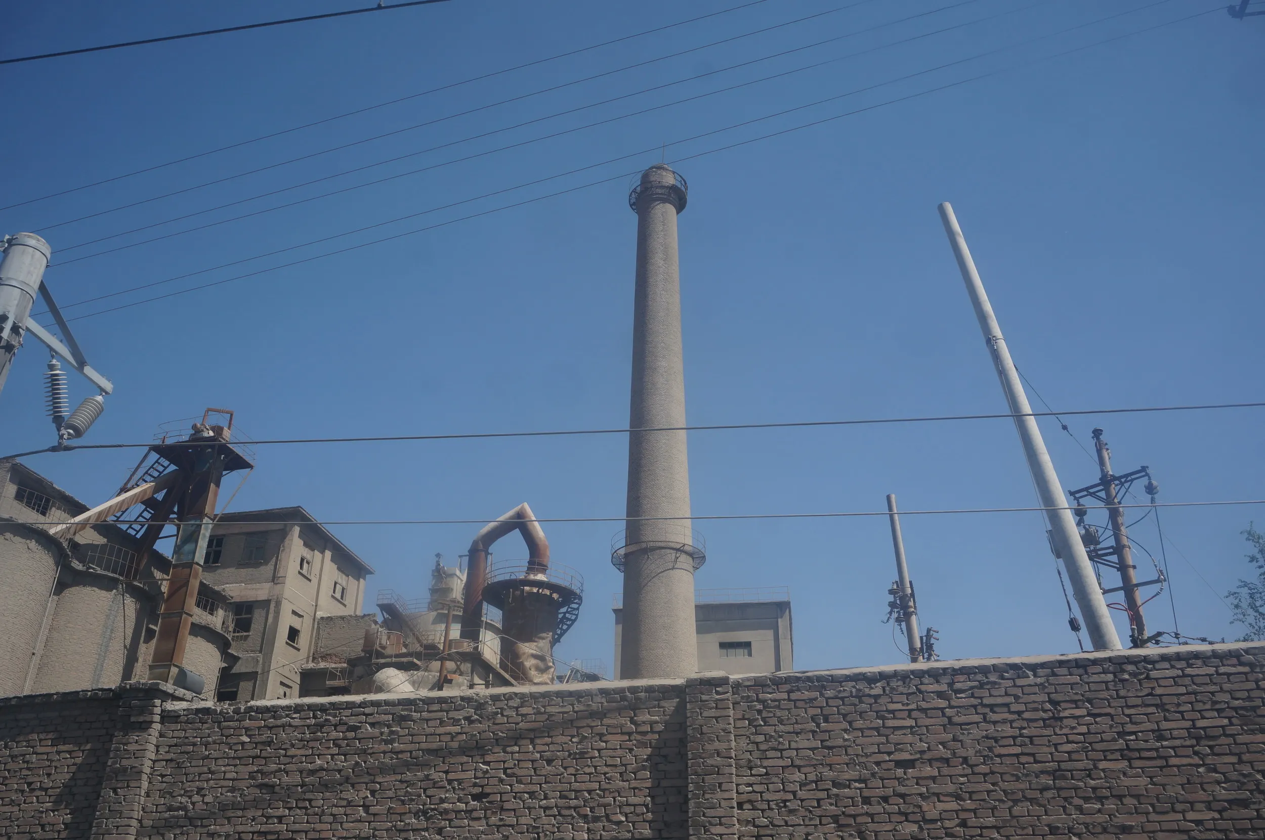 トルファン~ウルムチ間の車窓風景