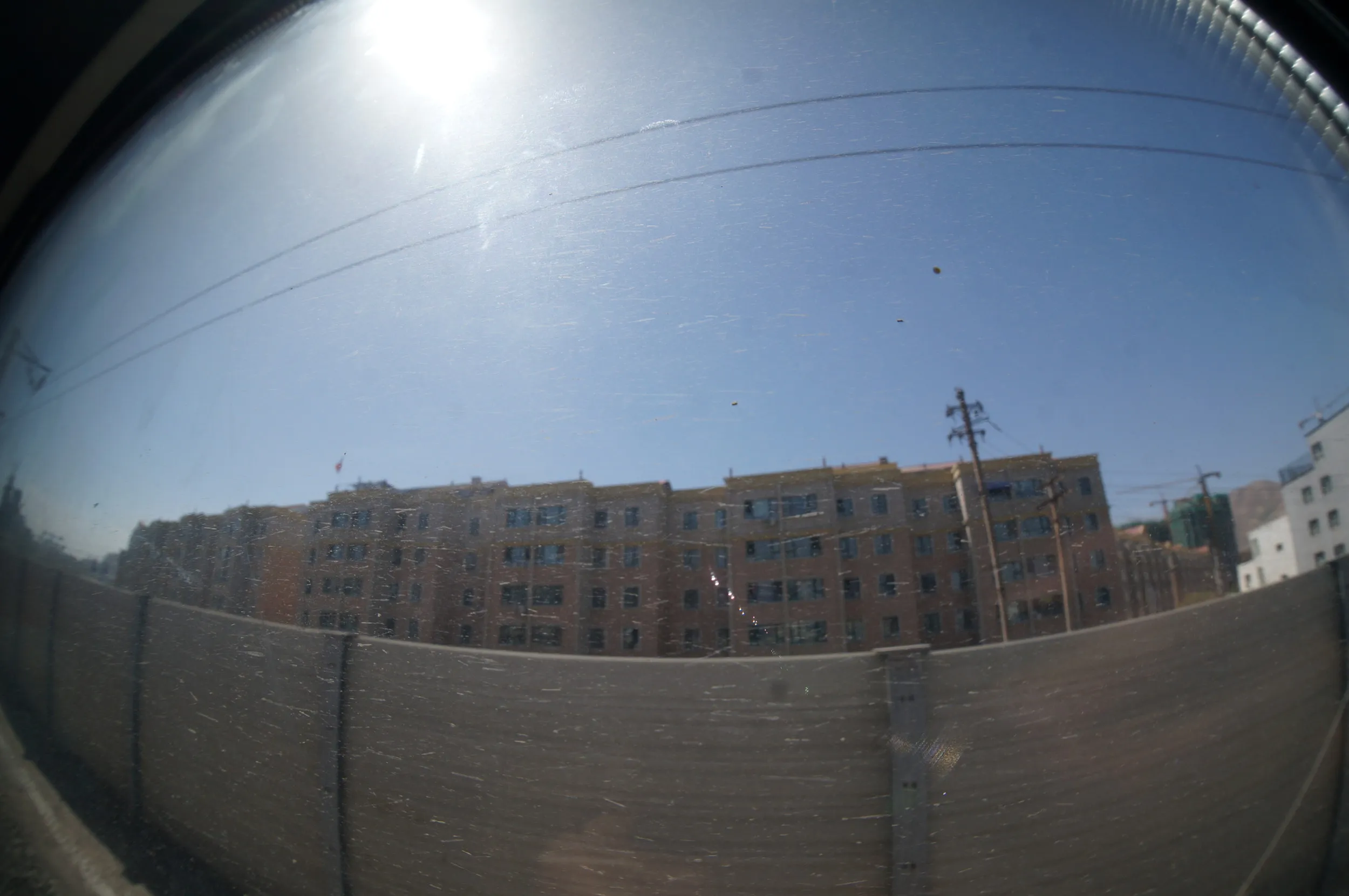 トルファン~ウルムチ間の車窓風景