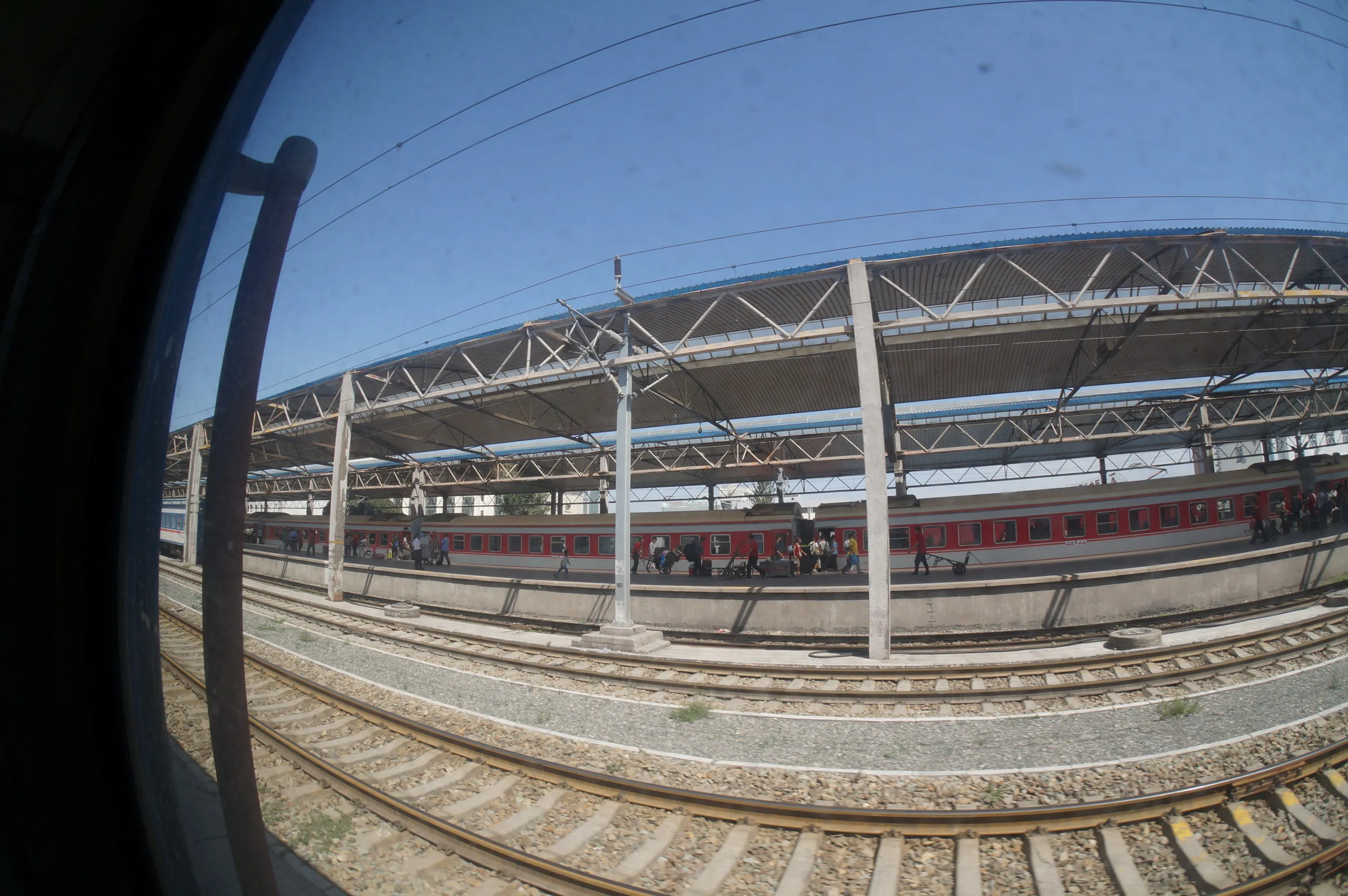 トルファン~ウルムチ間の車窓風景