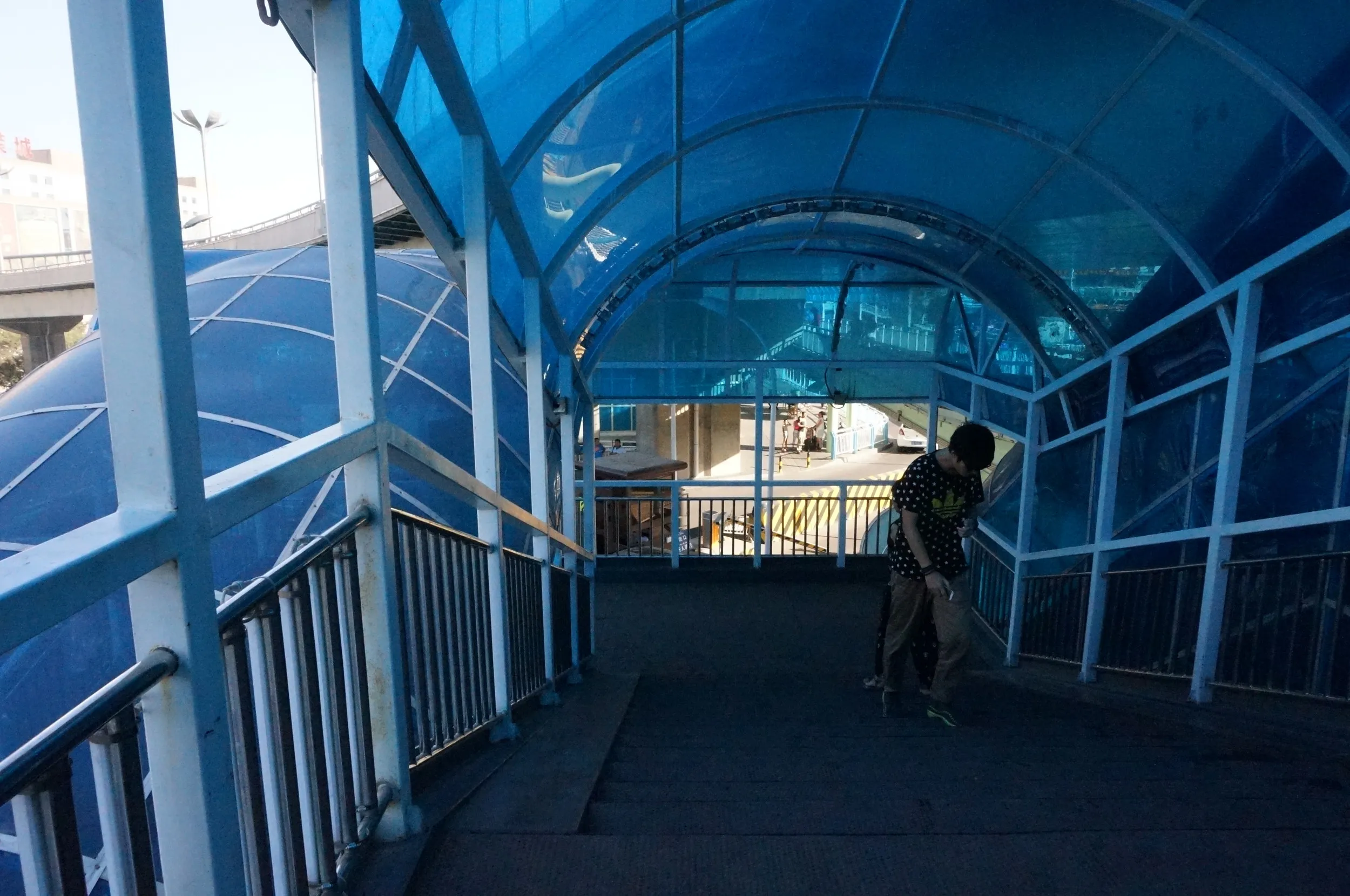 ウルムチ市内を散歩