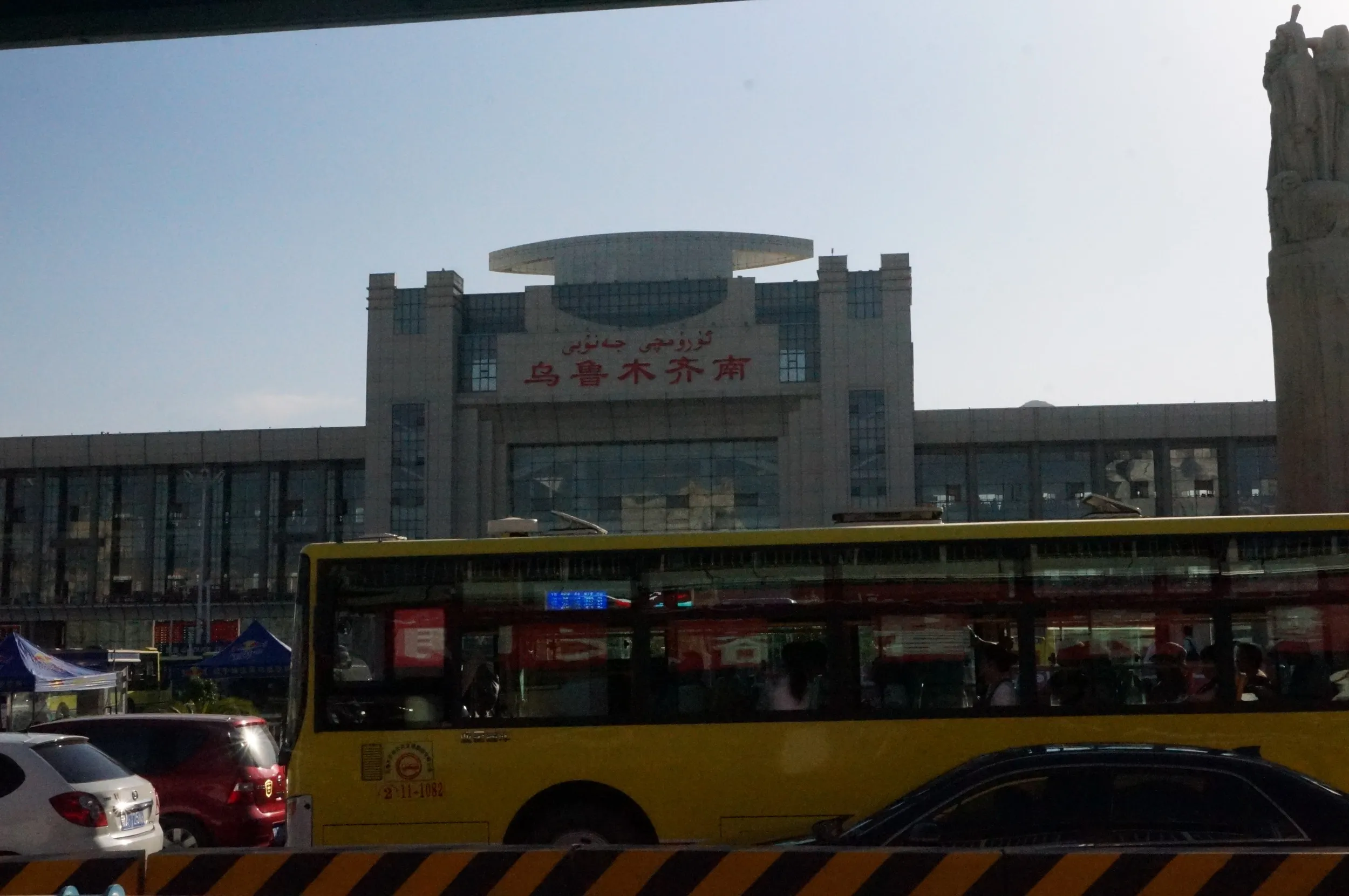 ウルムチ市内を散歩