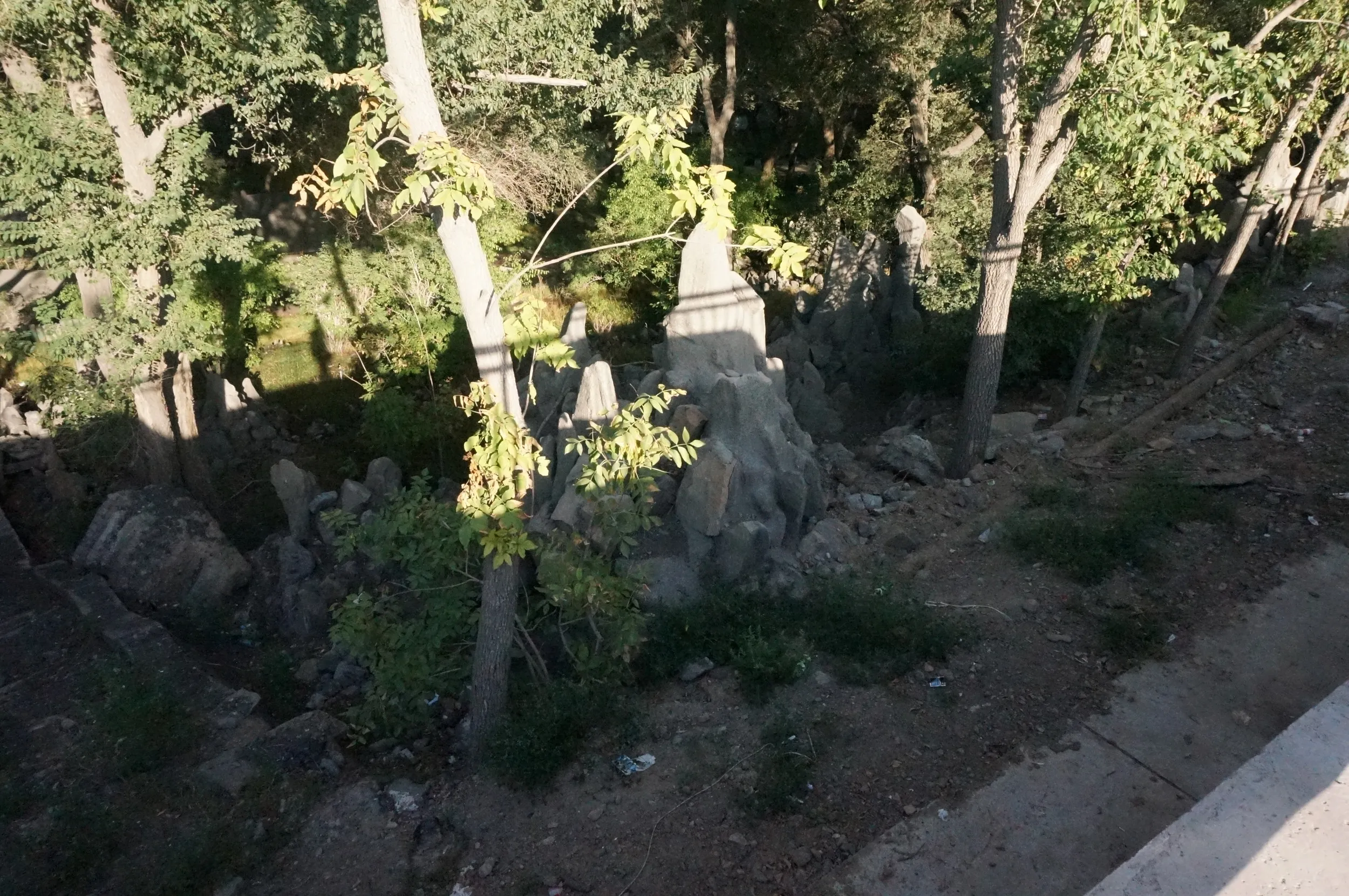 ウルムチ市内を散歩