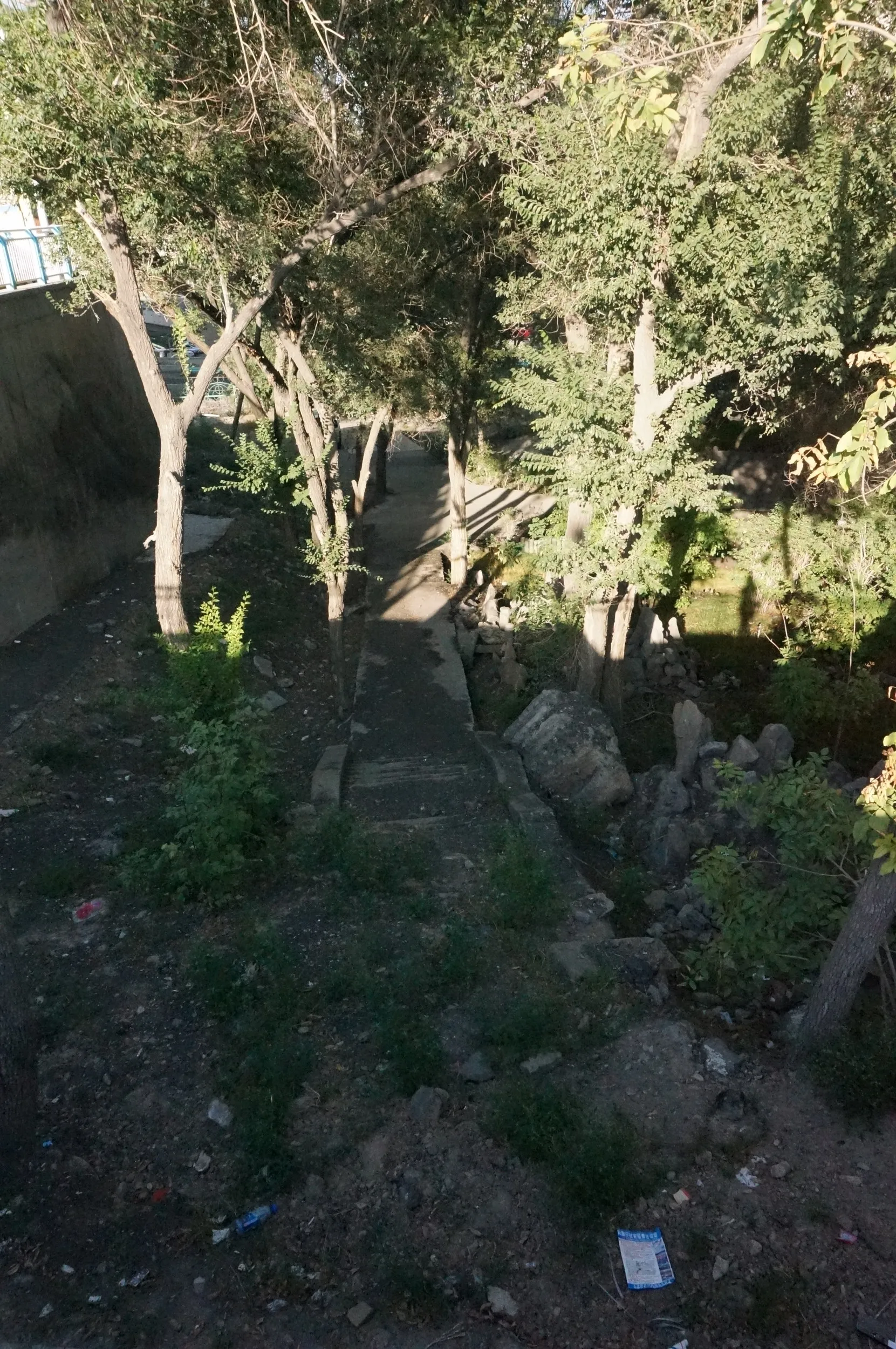 ウルムチ市内を散歩