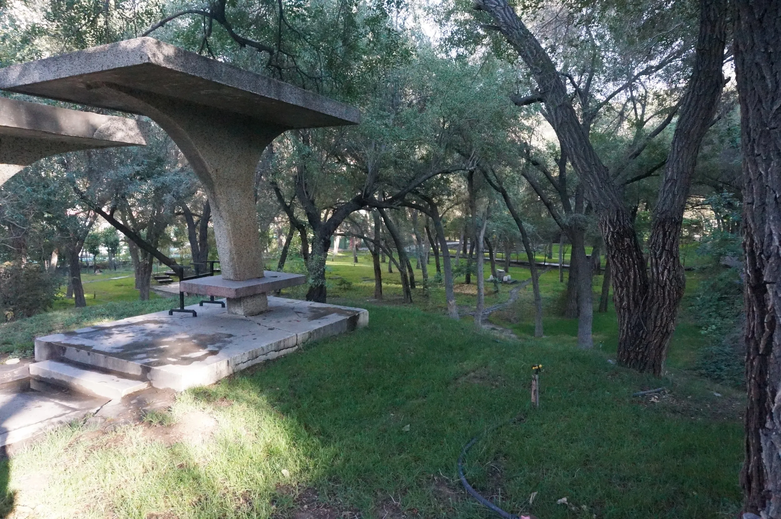 閉鎖されてる公園