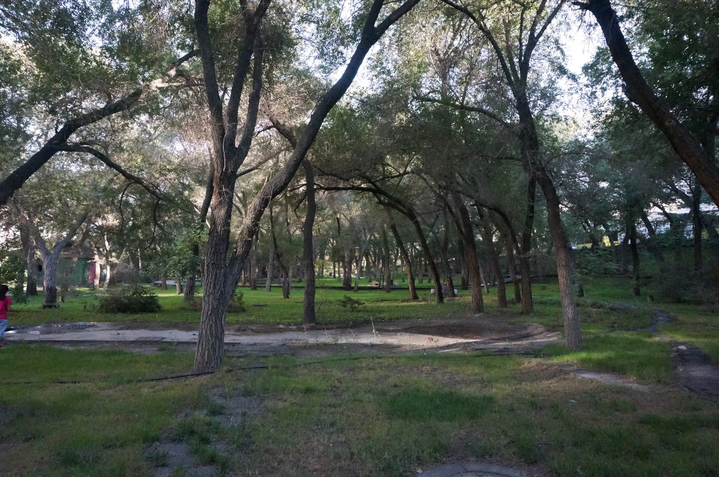 閉鎖されてる公園