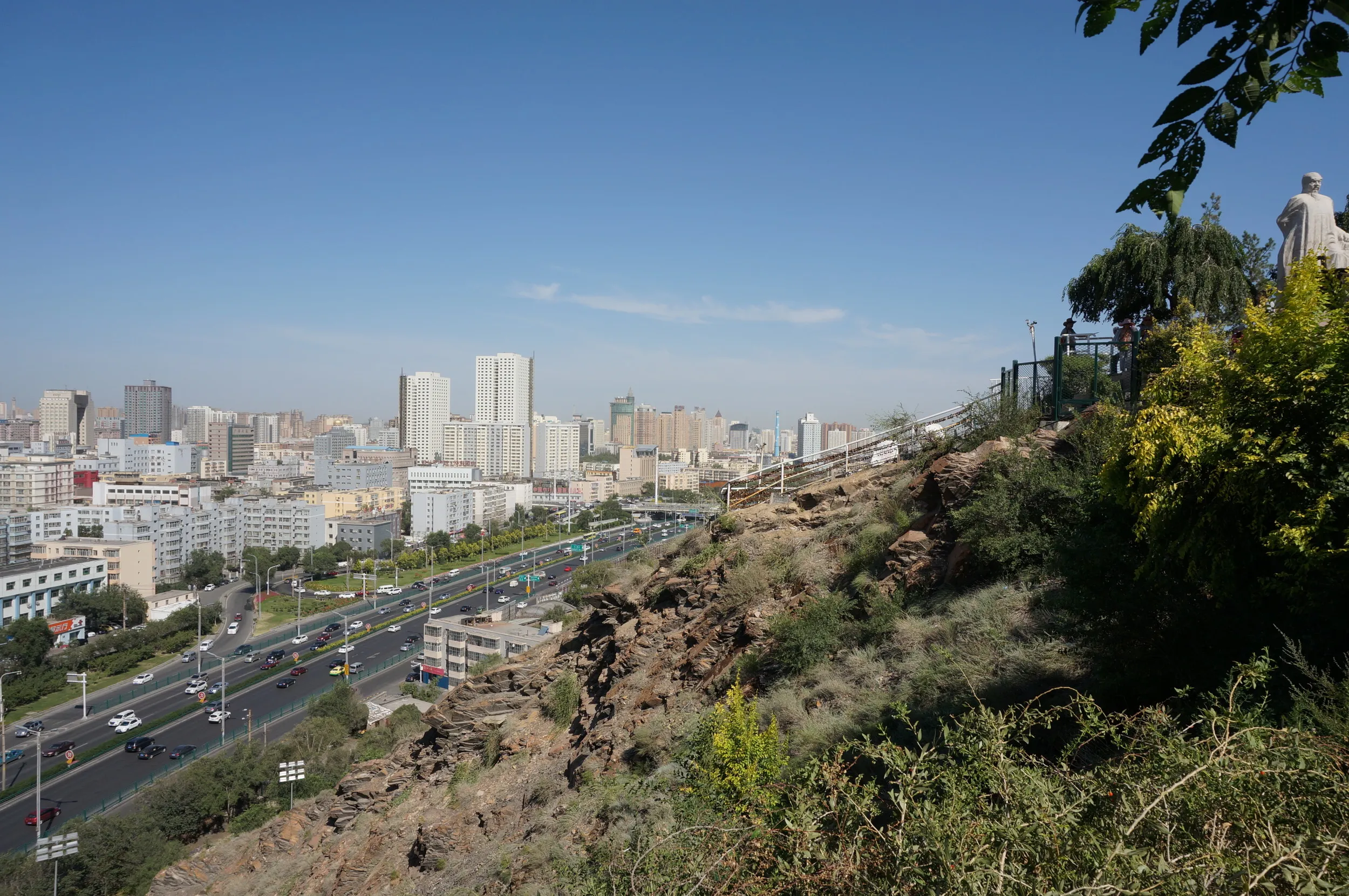 紅山公園から眺めた風景