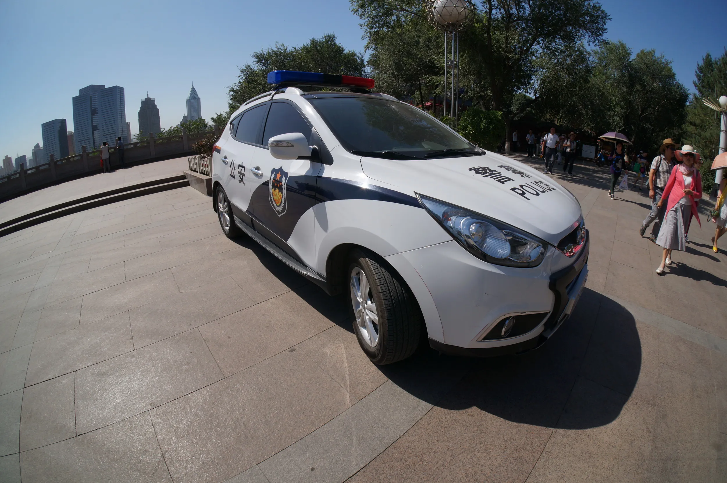 紅山公園を散歩しつつ観光