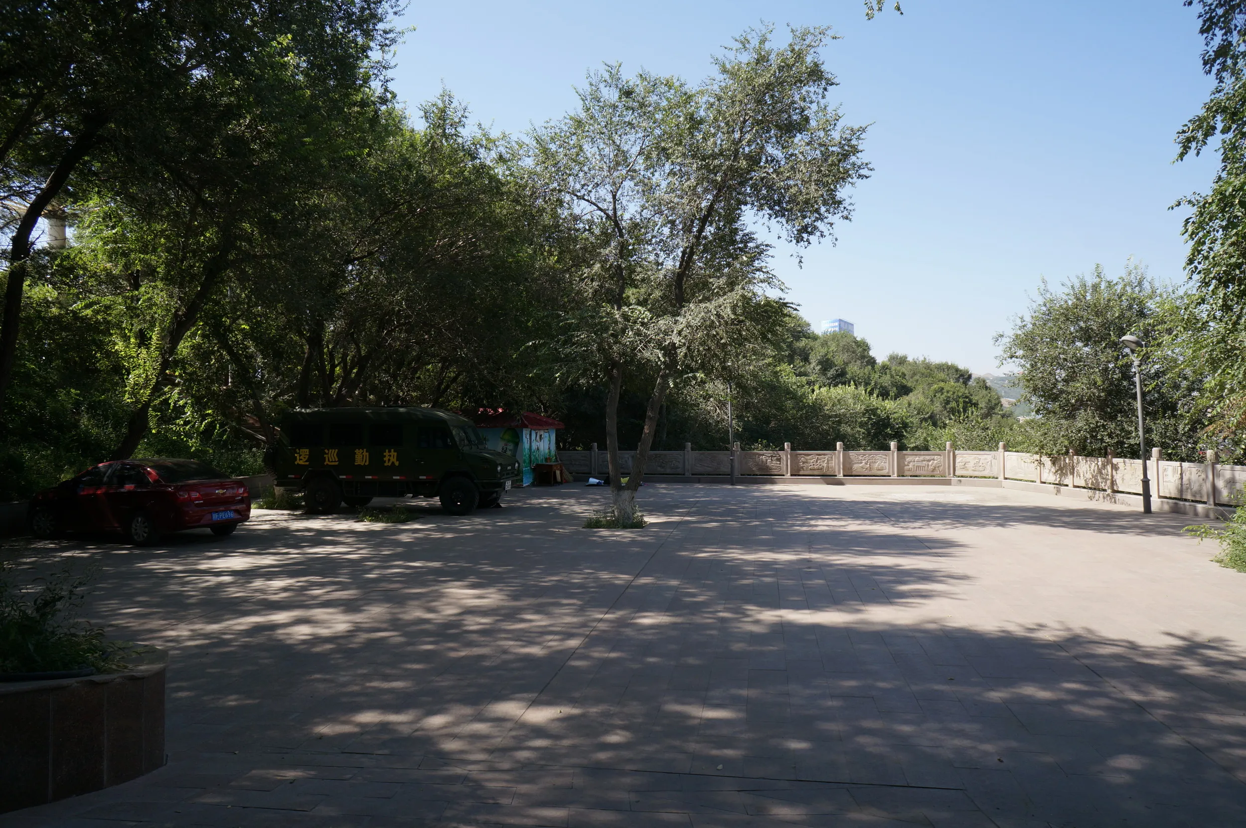 紅山公園を散歩しつつ観光