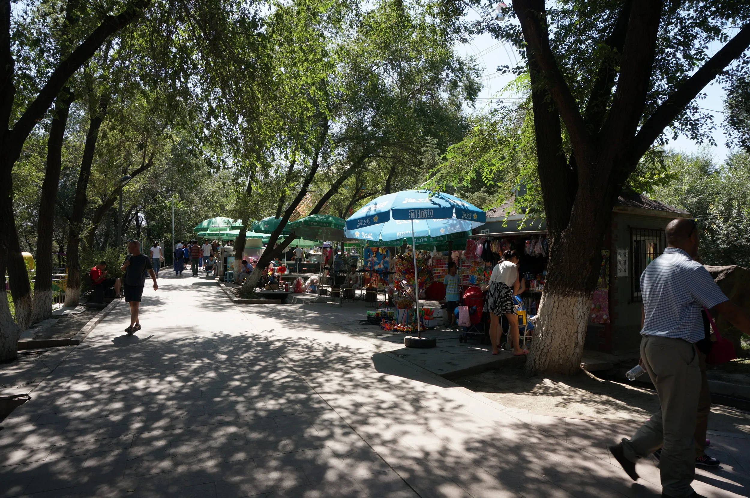 紅山公園内の売店