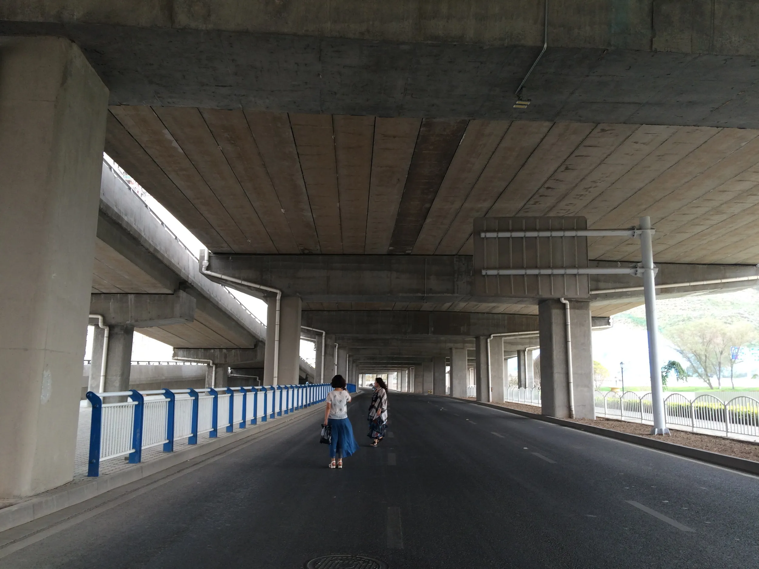 帰りのバスと風景