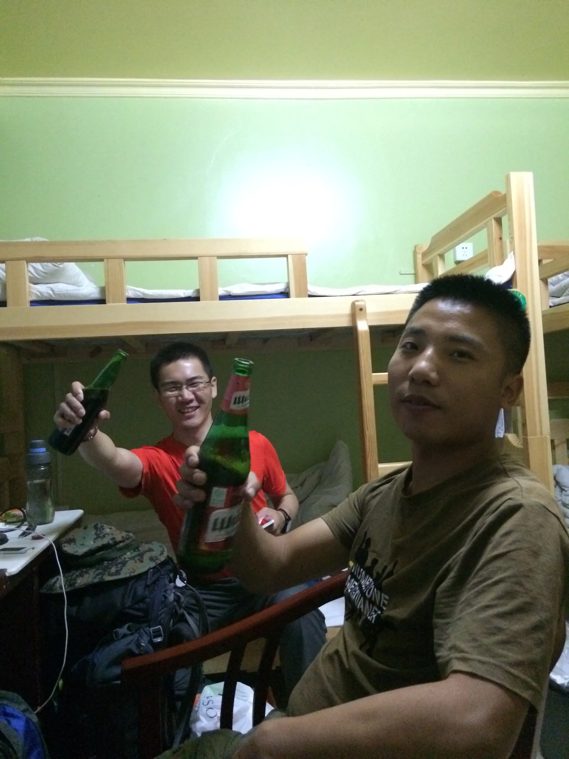 ユースホステルでの交流