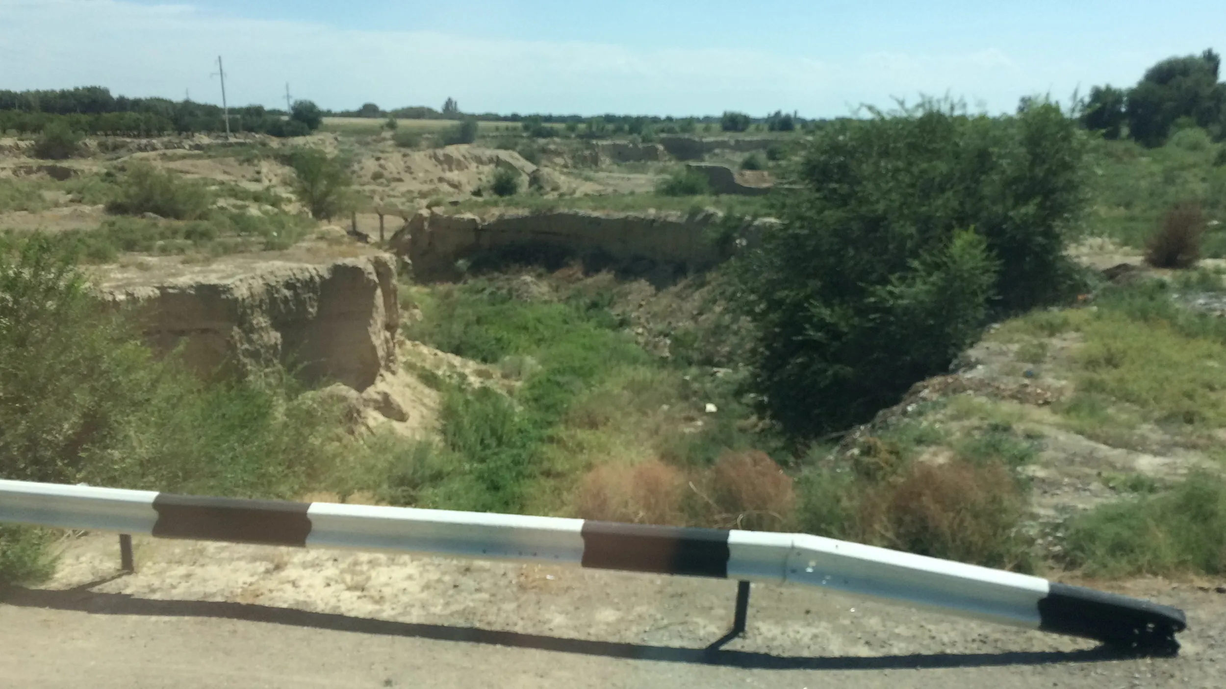 ピトジム（Пиджим）郊外の風景