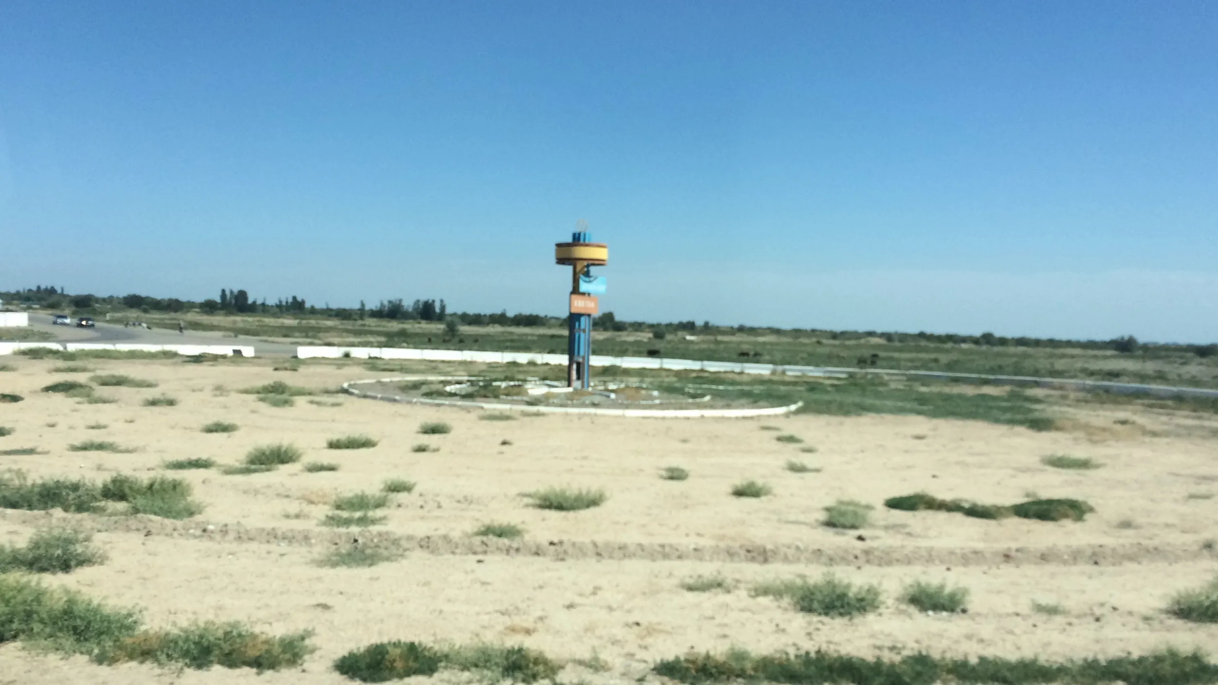 ジャルケント（Жаркент）、コクタル（Көктал）郊外の風景