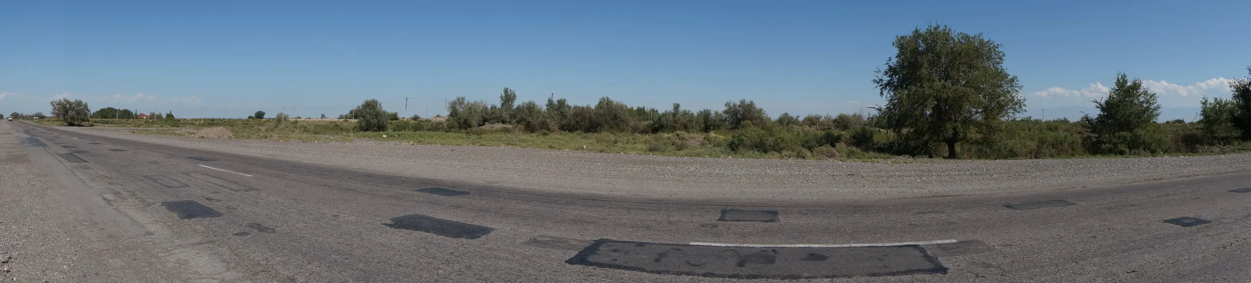 砂漠をNEX-5Tでパノラマ撮影