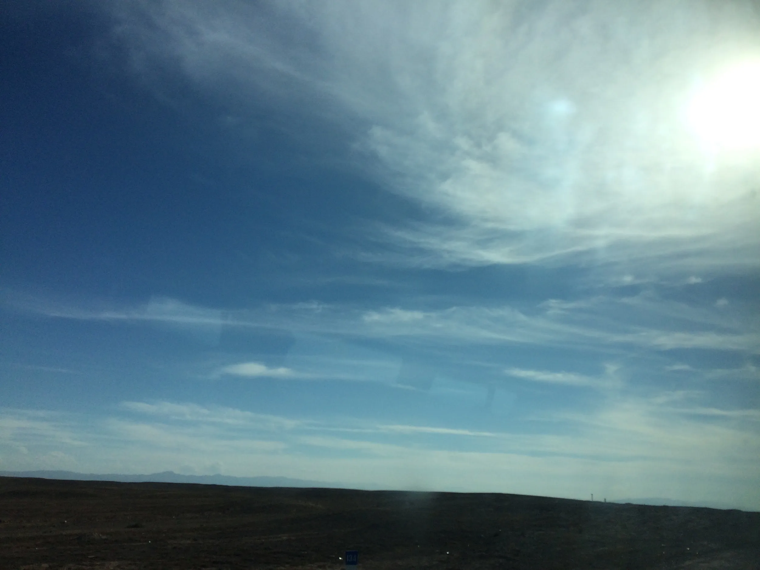アルマトイ間の車窓風景