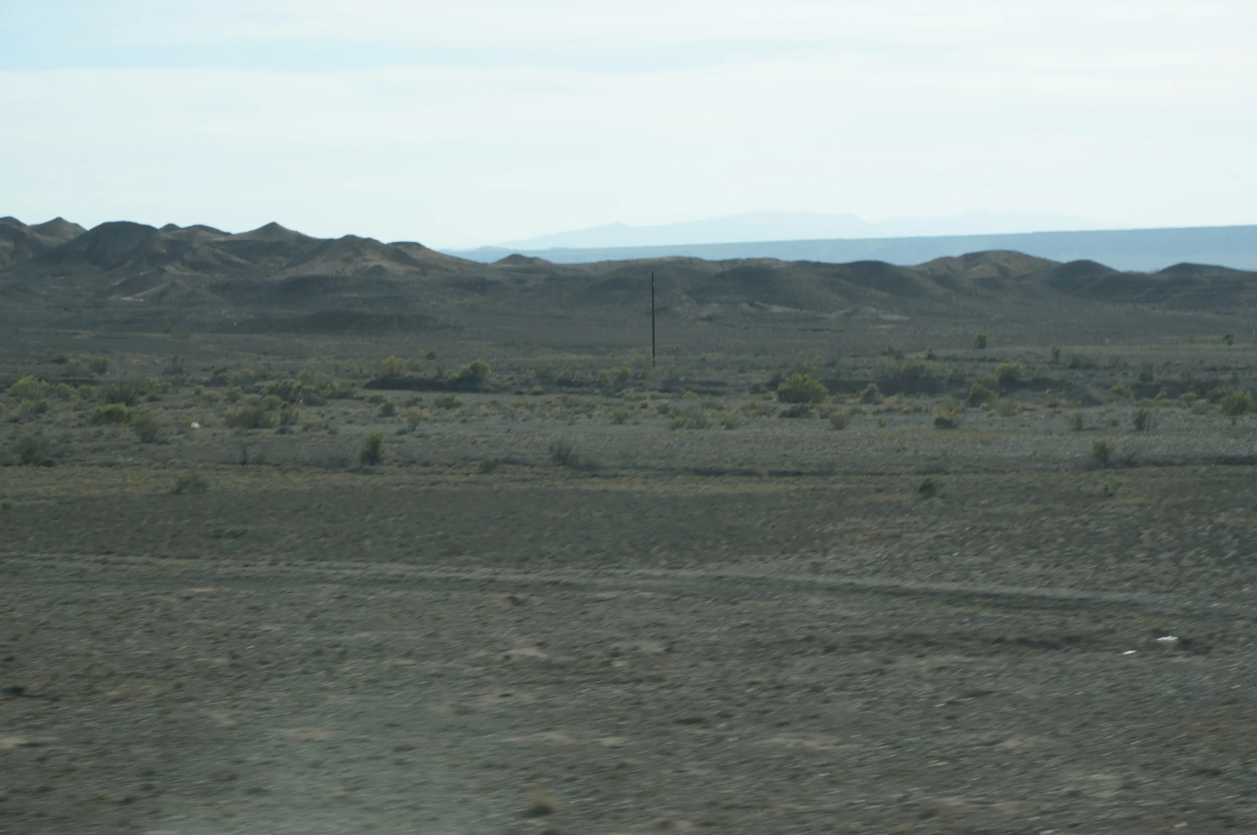 アルマトイ間の車窓風景