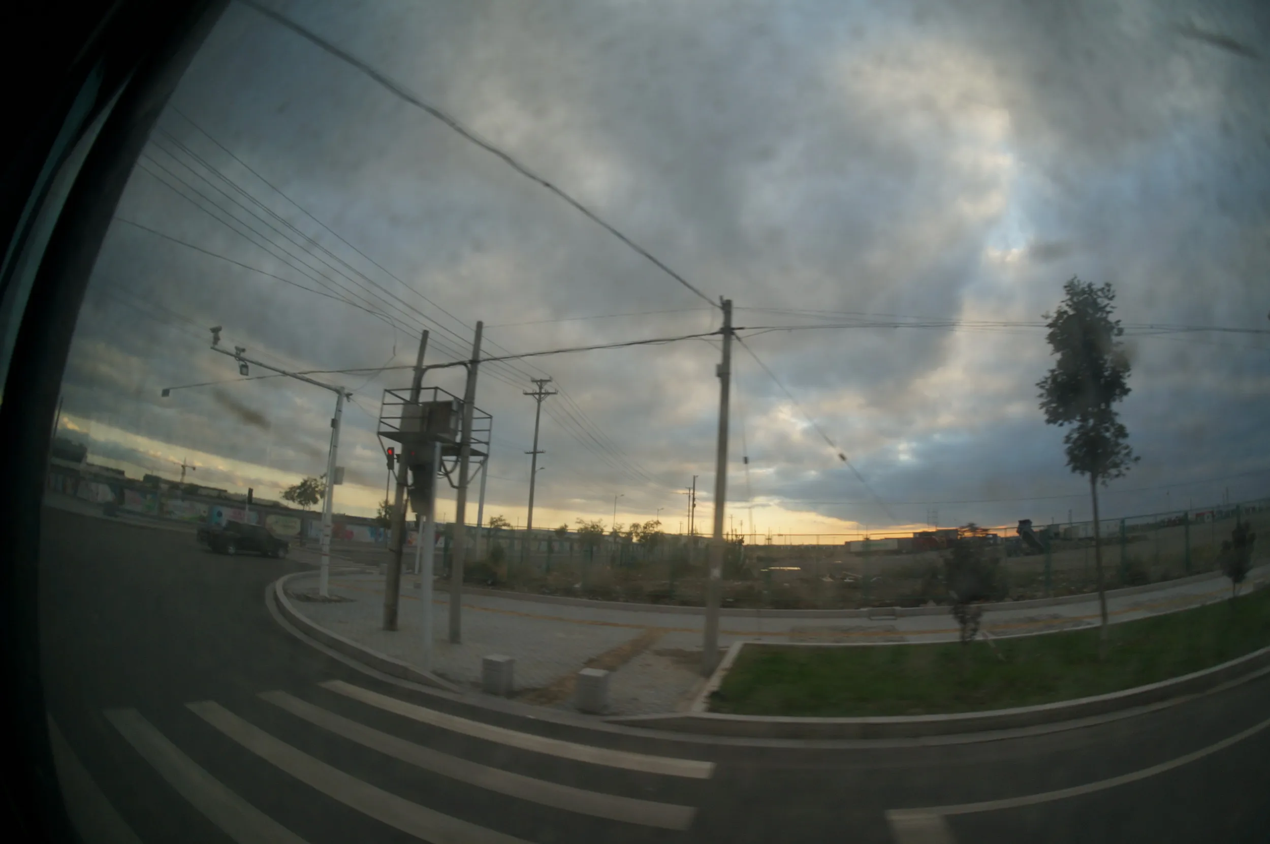 伊寧市へ高速バスで移動