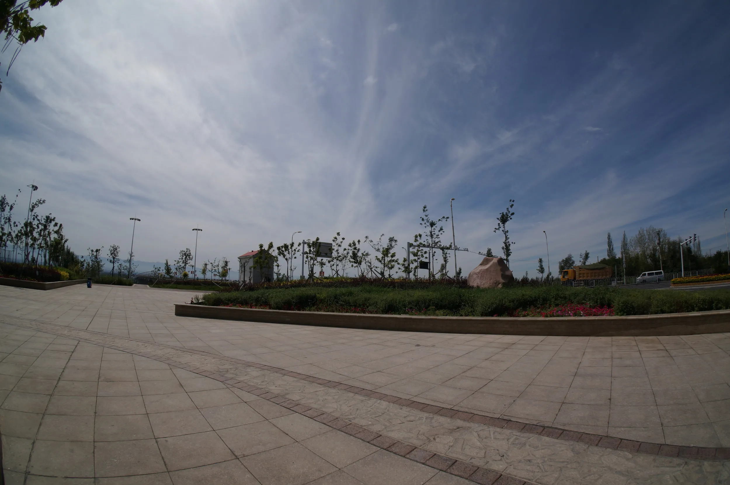 イリ河大橋（新橋）付近