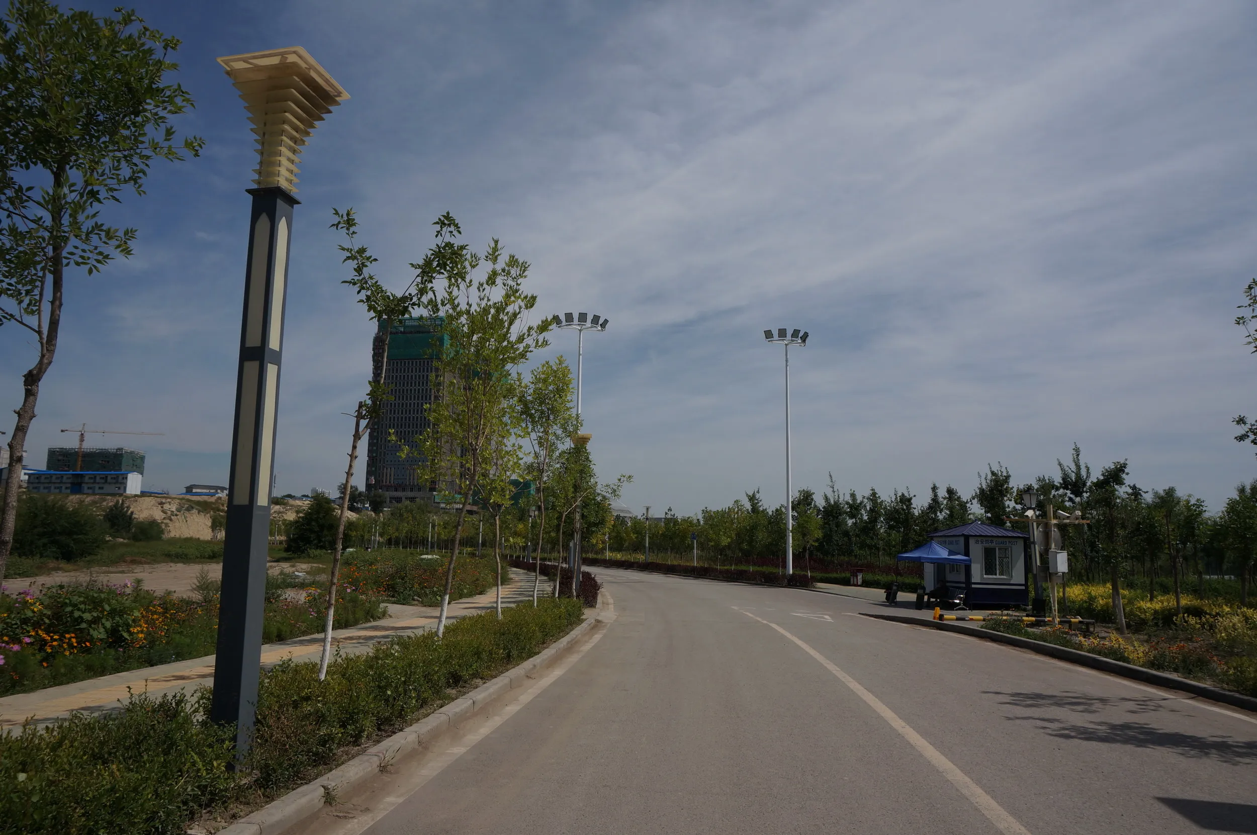 イリ河大橋（新橋）河畔