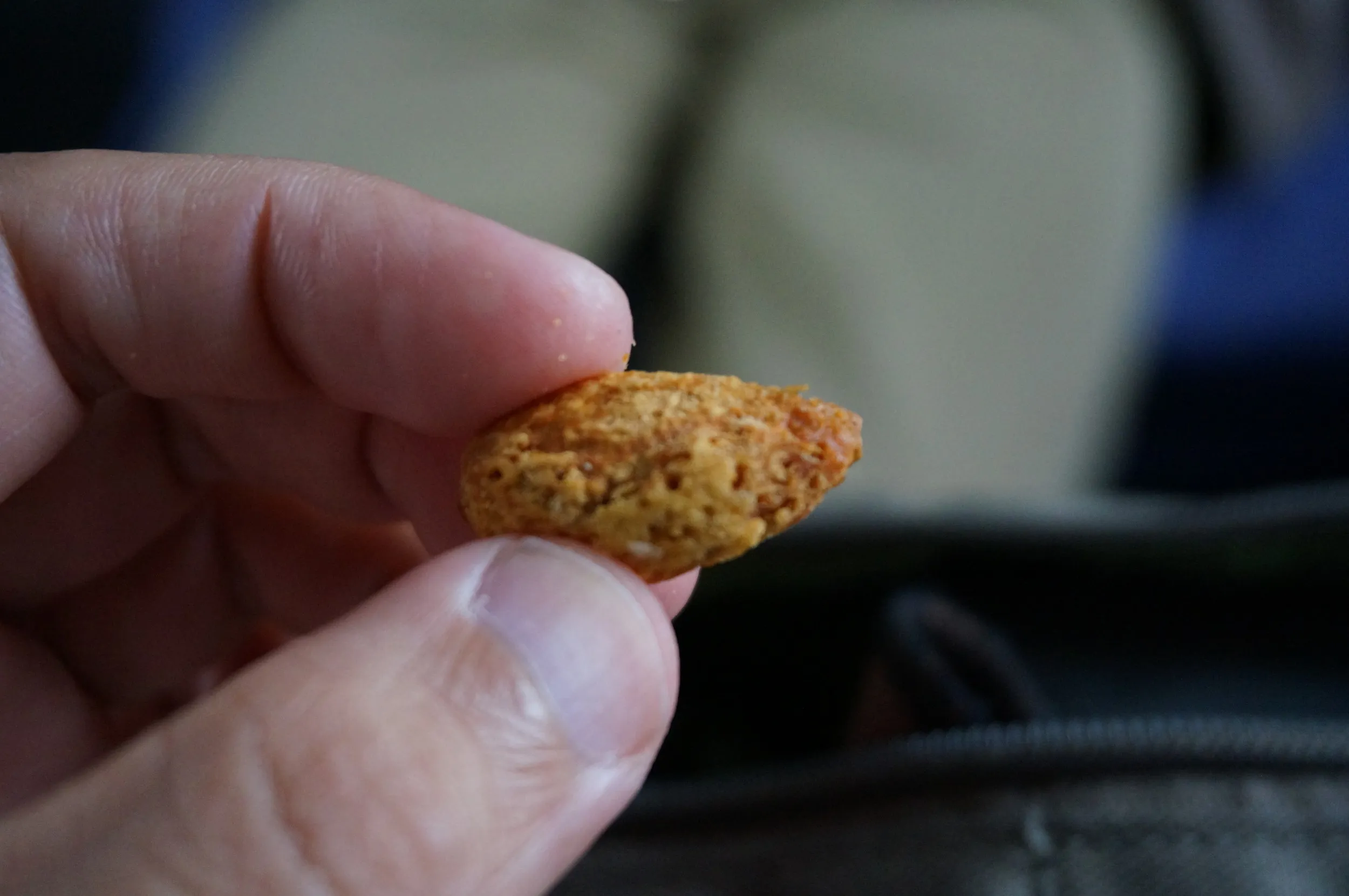 おやつ代わりにアーモンドを食す