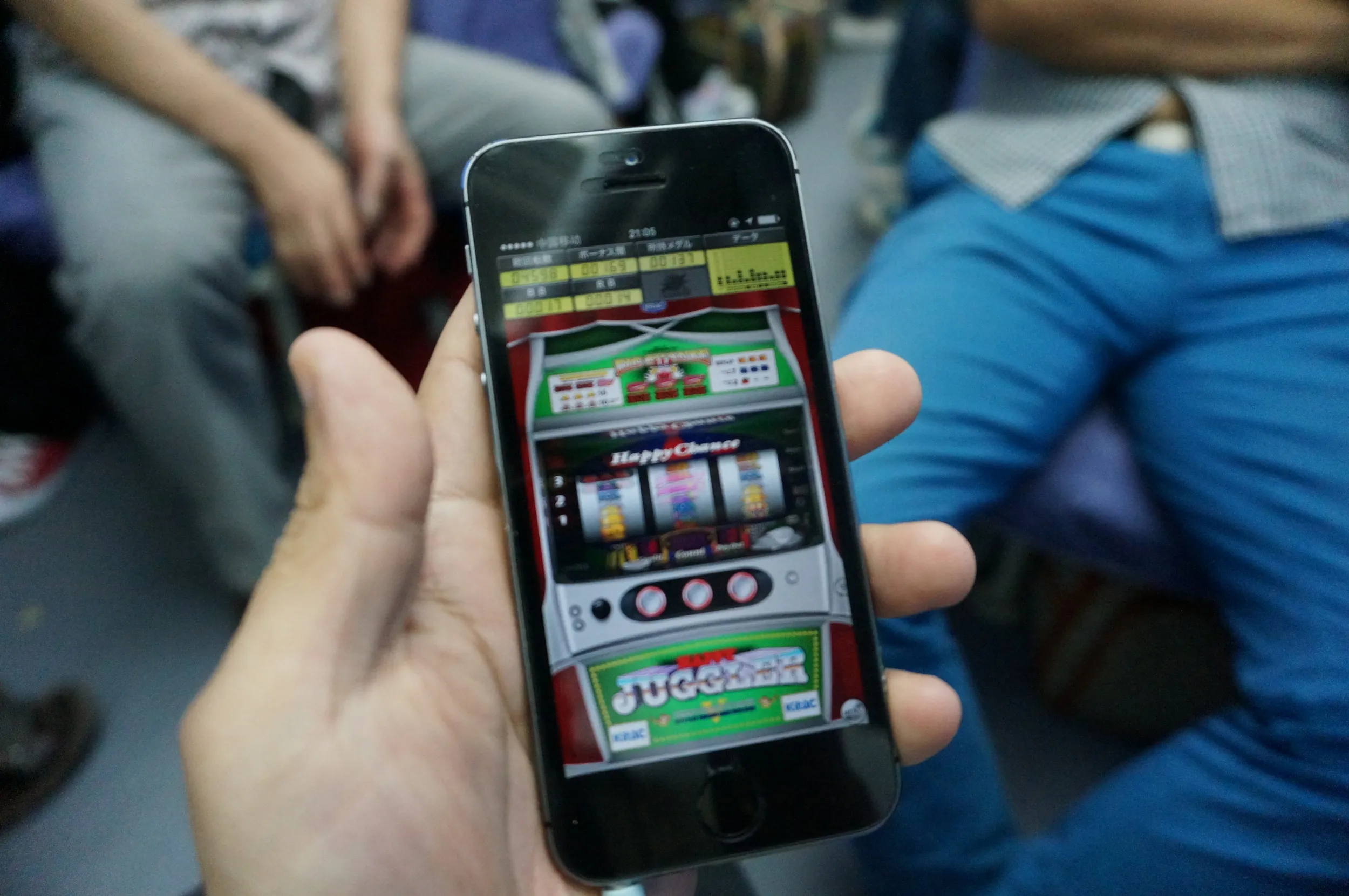 暇なのでジャグラーのゲームでまったりデータ収集