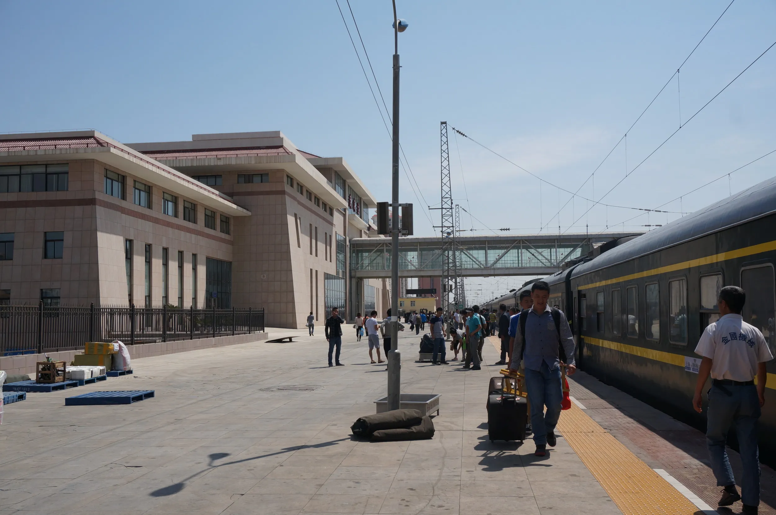 どこかの駅で小休憩