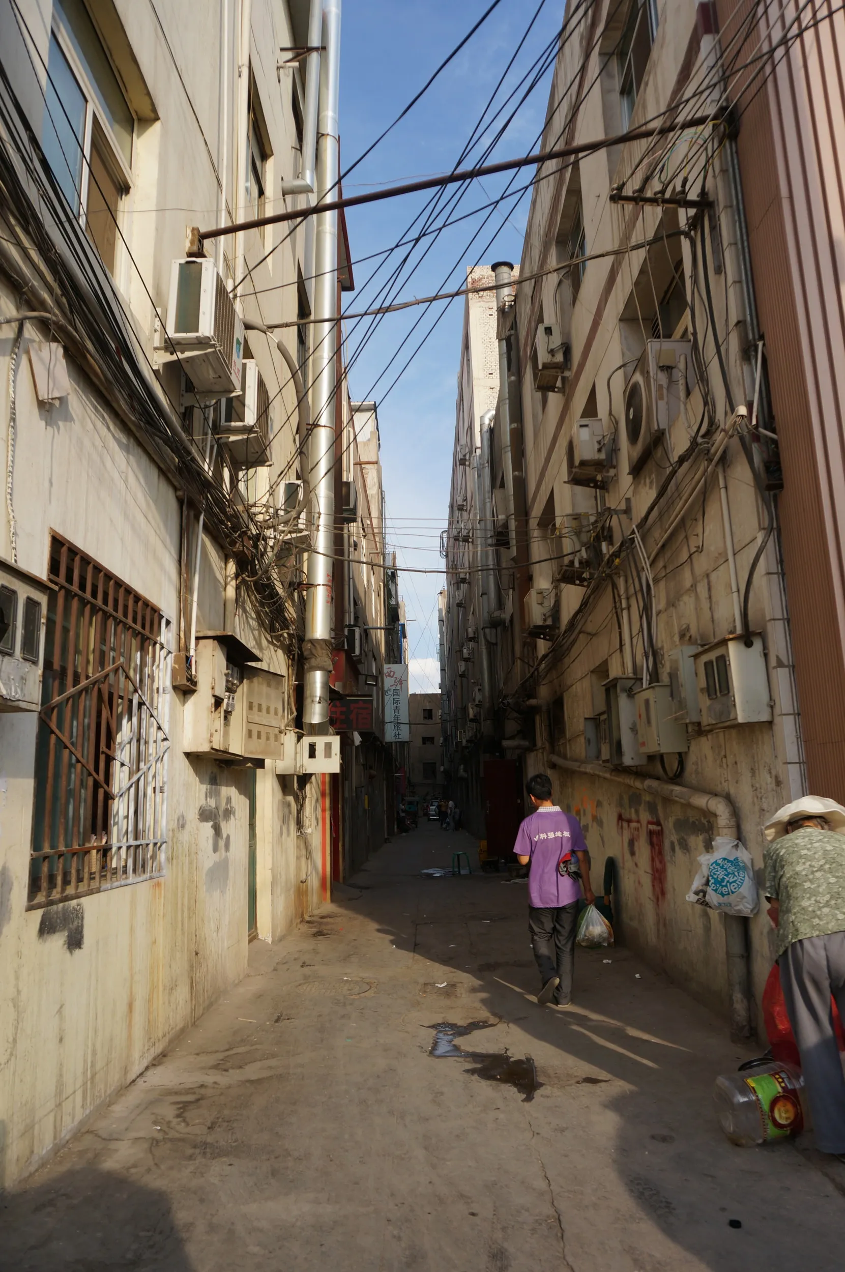 ユースホステル付近の風景