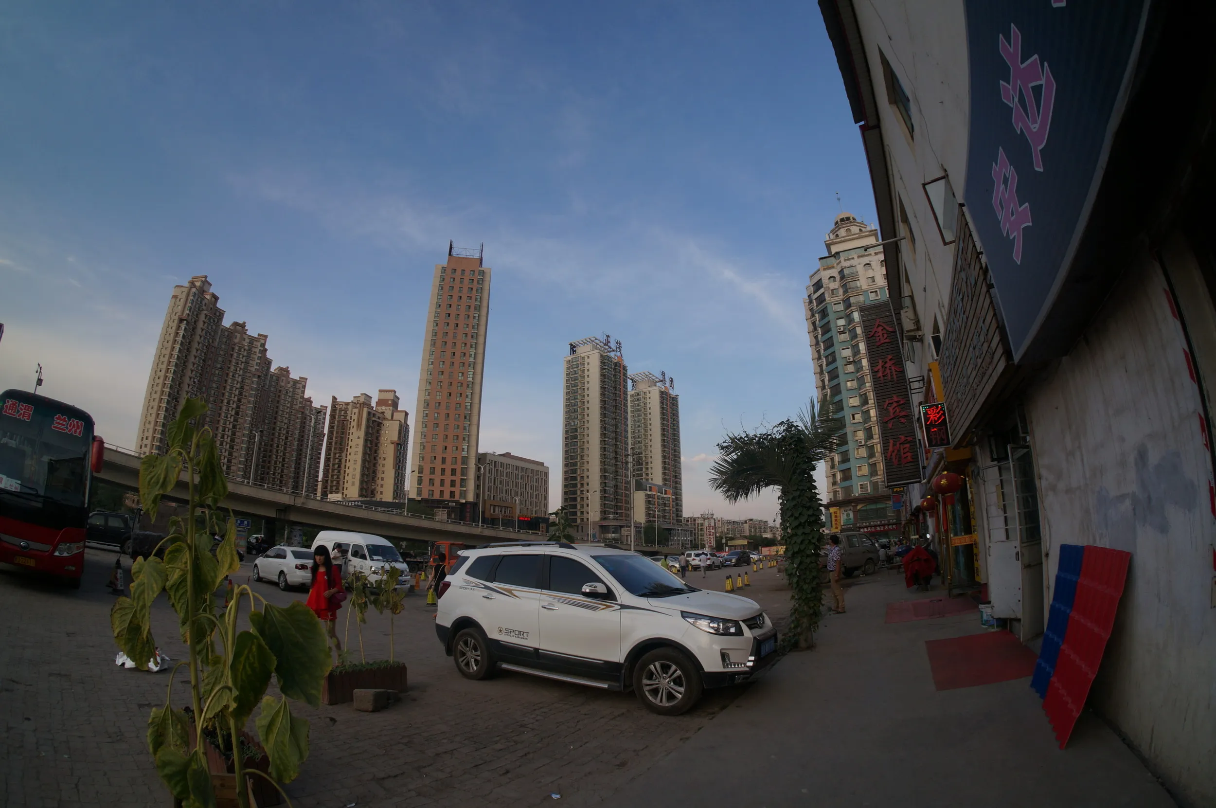 黄河付近をふらふら散歩