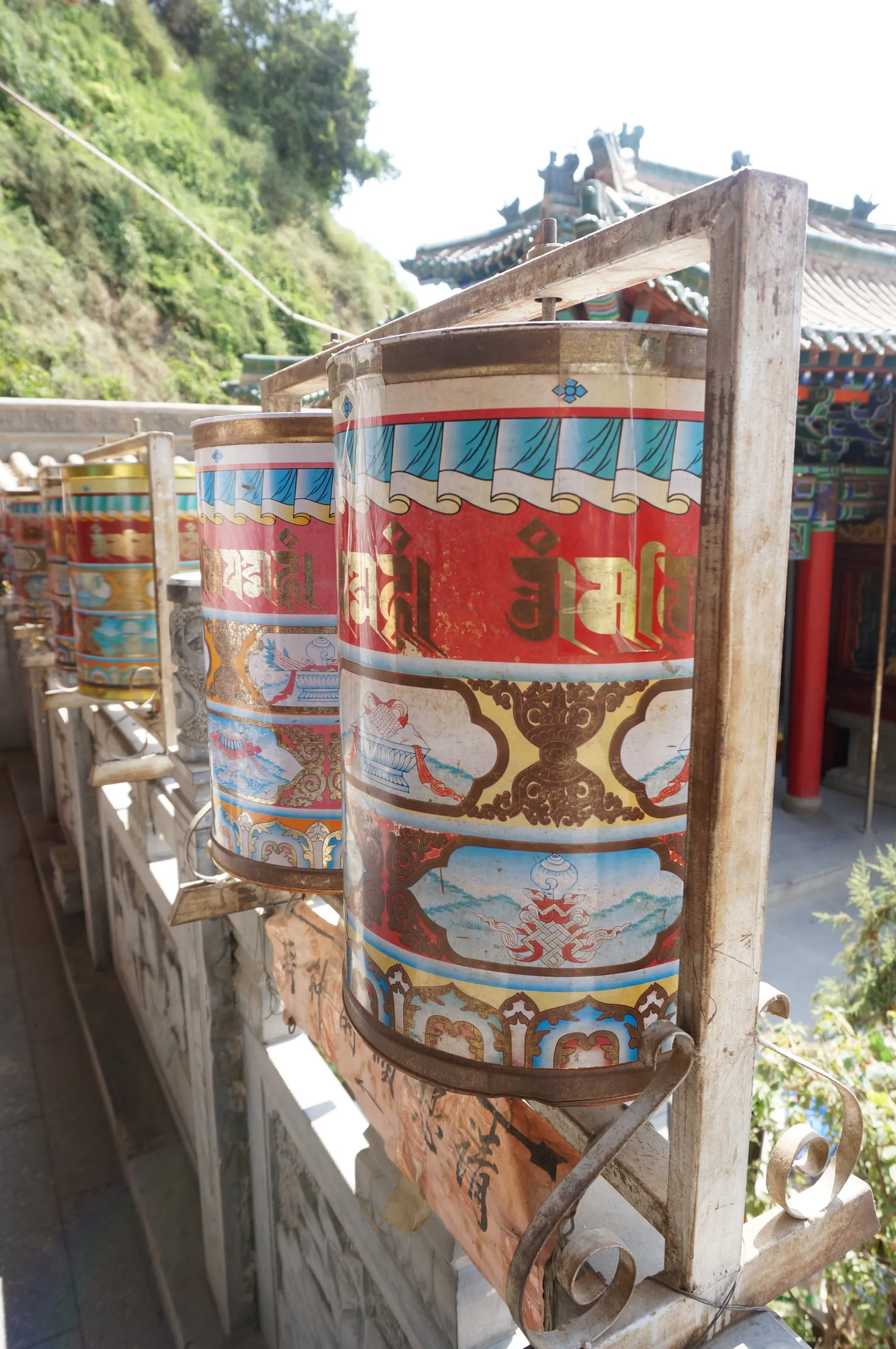 法雨寺のマニ車