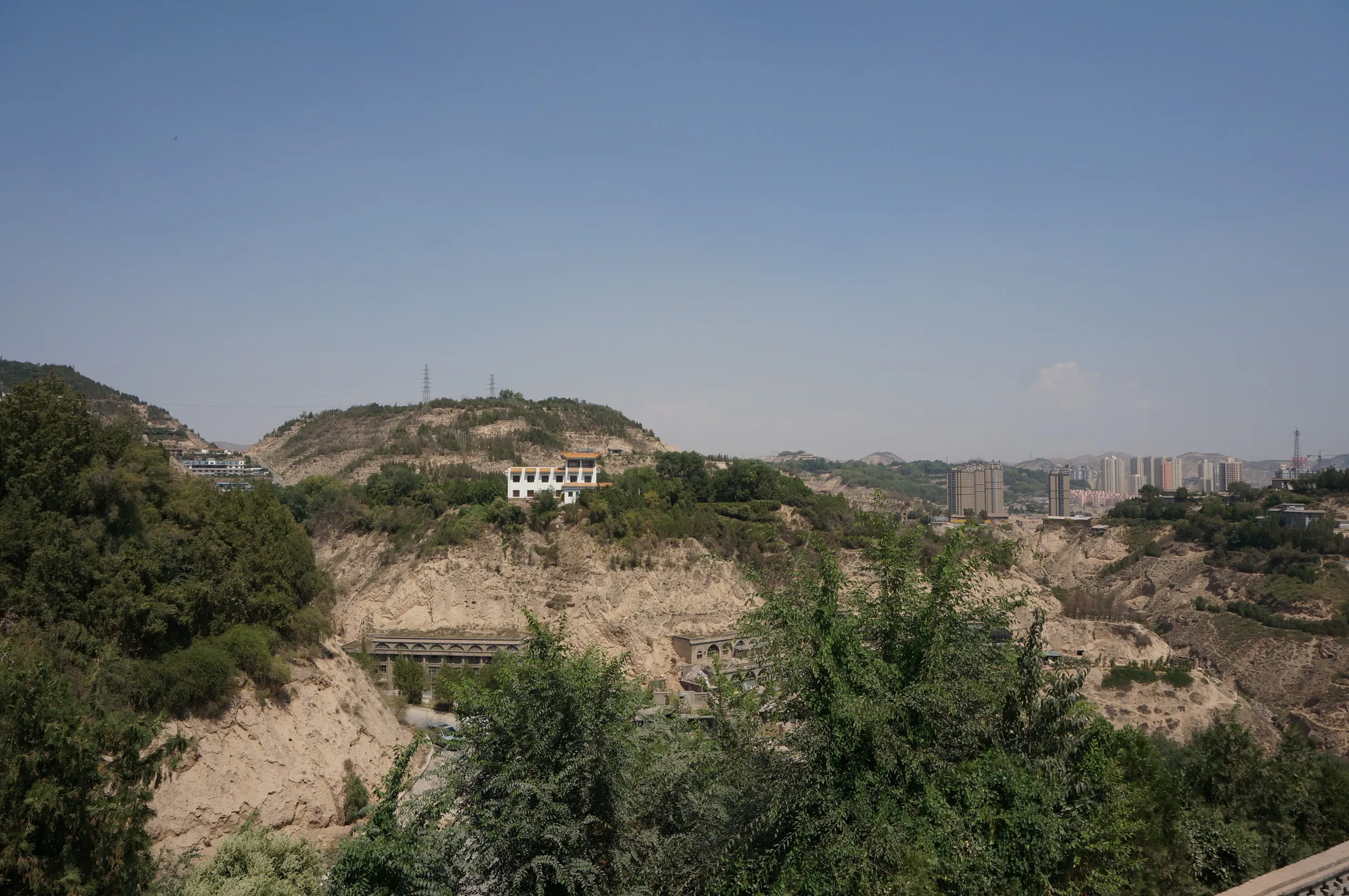 白塔周辺の風景