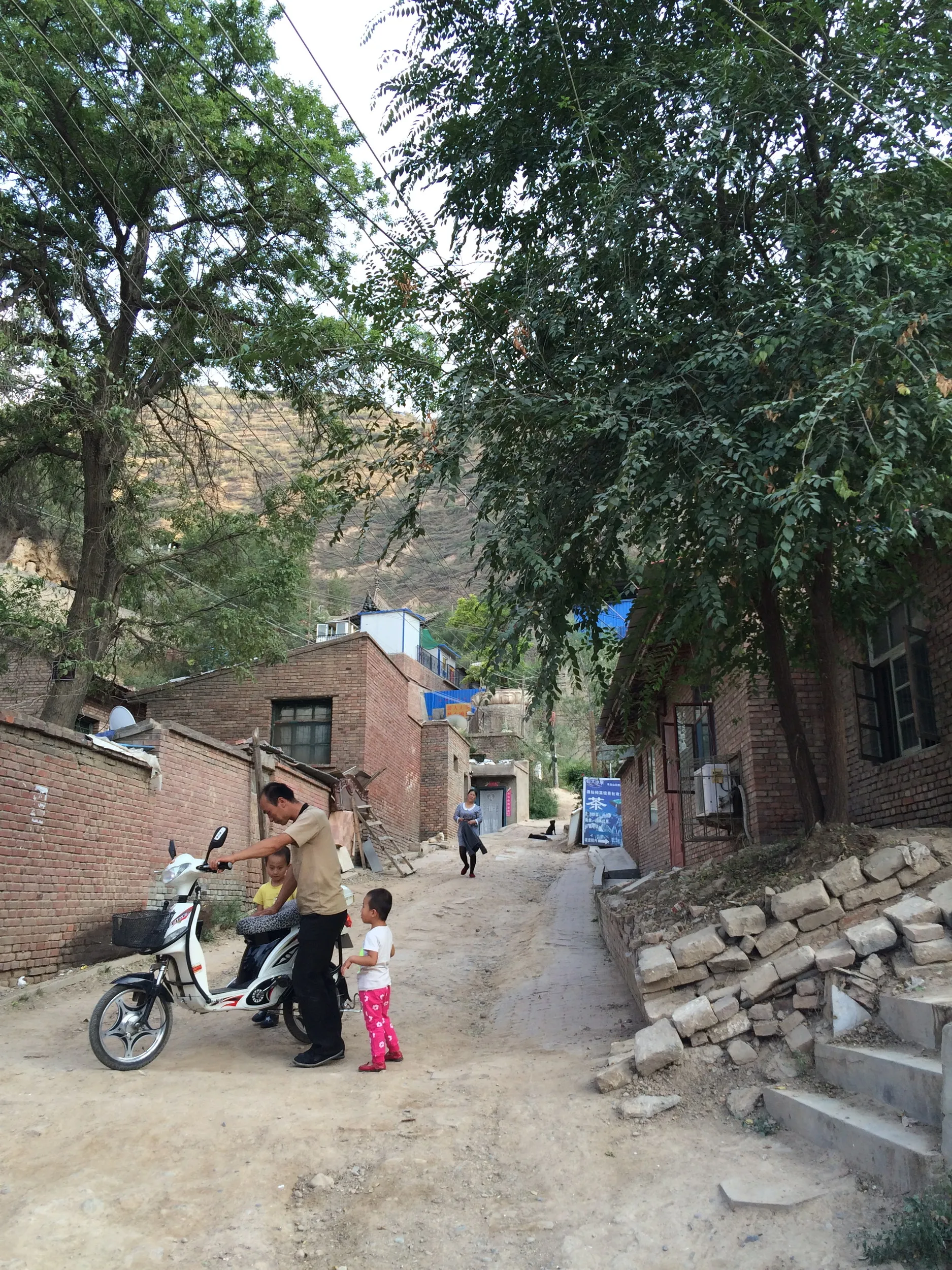 五泉山公園周辺の風景