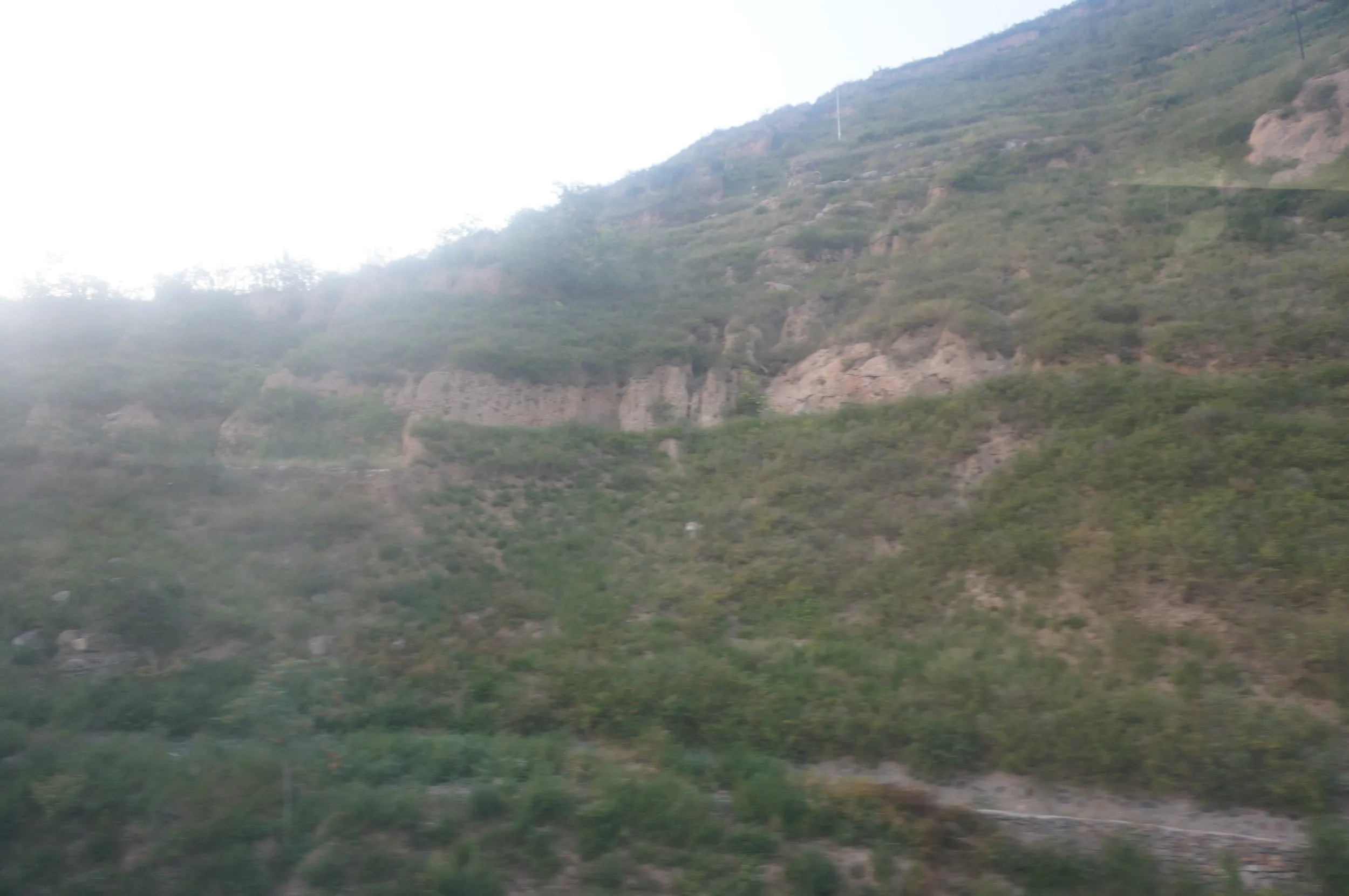 列車が上海へ向けて走り出す