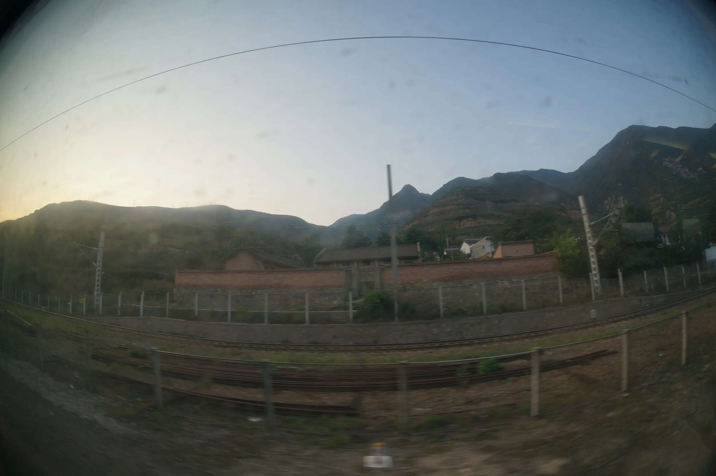 伯陽駅周辺の風景